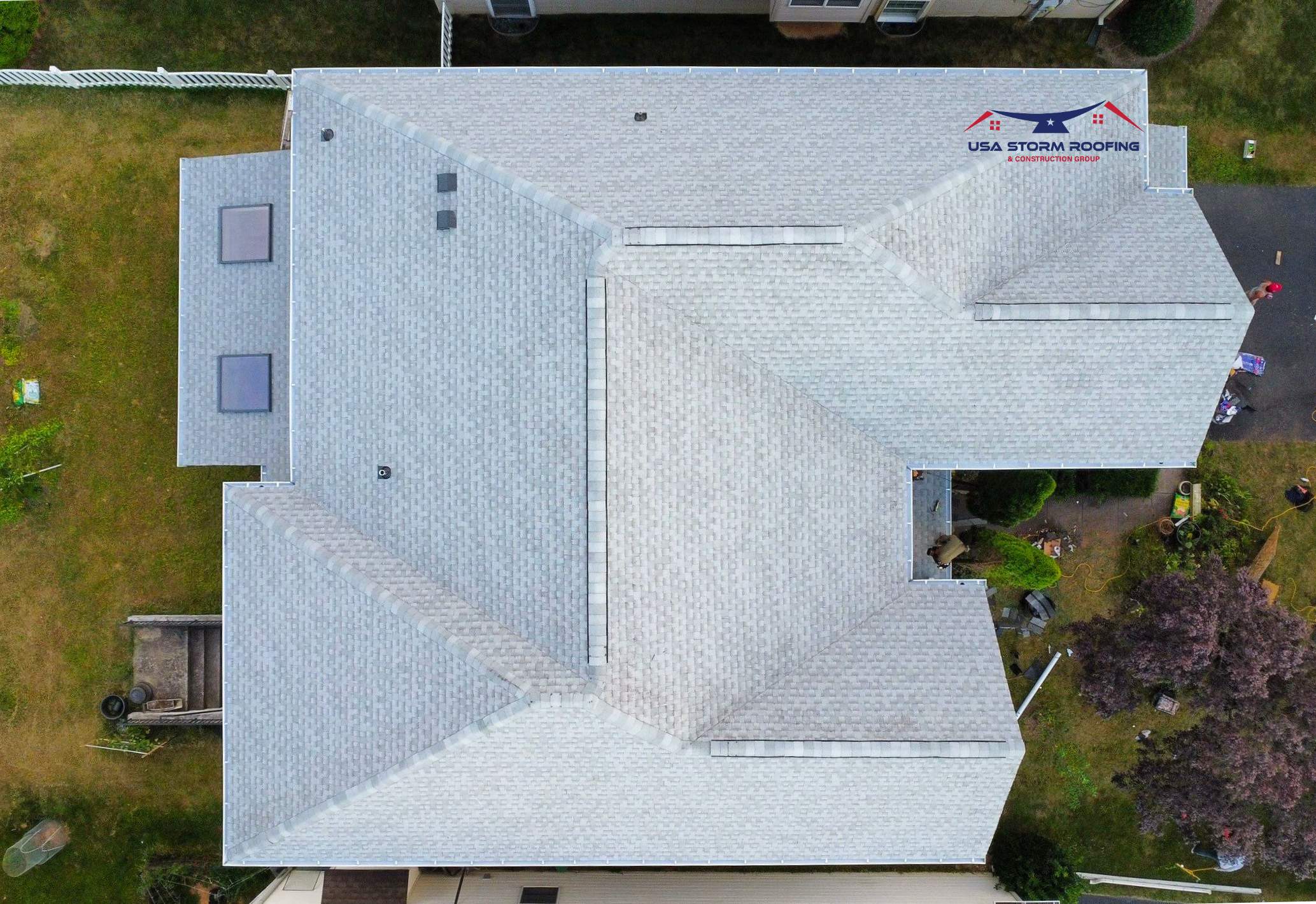 Roof Replacement Project in Clarksburg by USA Storm Roofing and Construction Group
