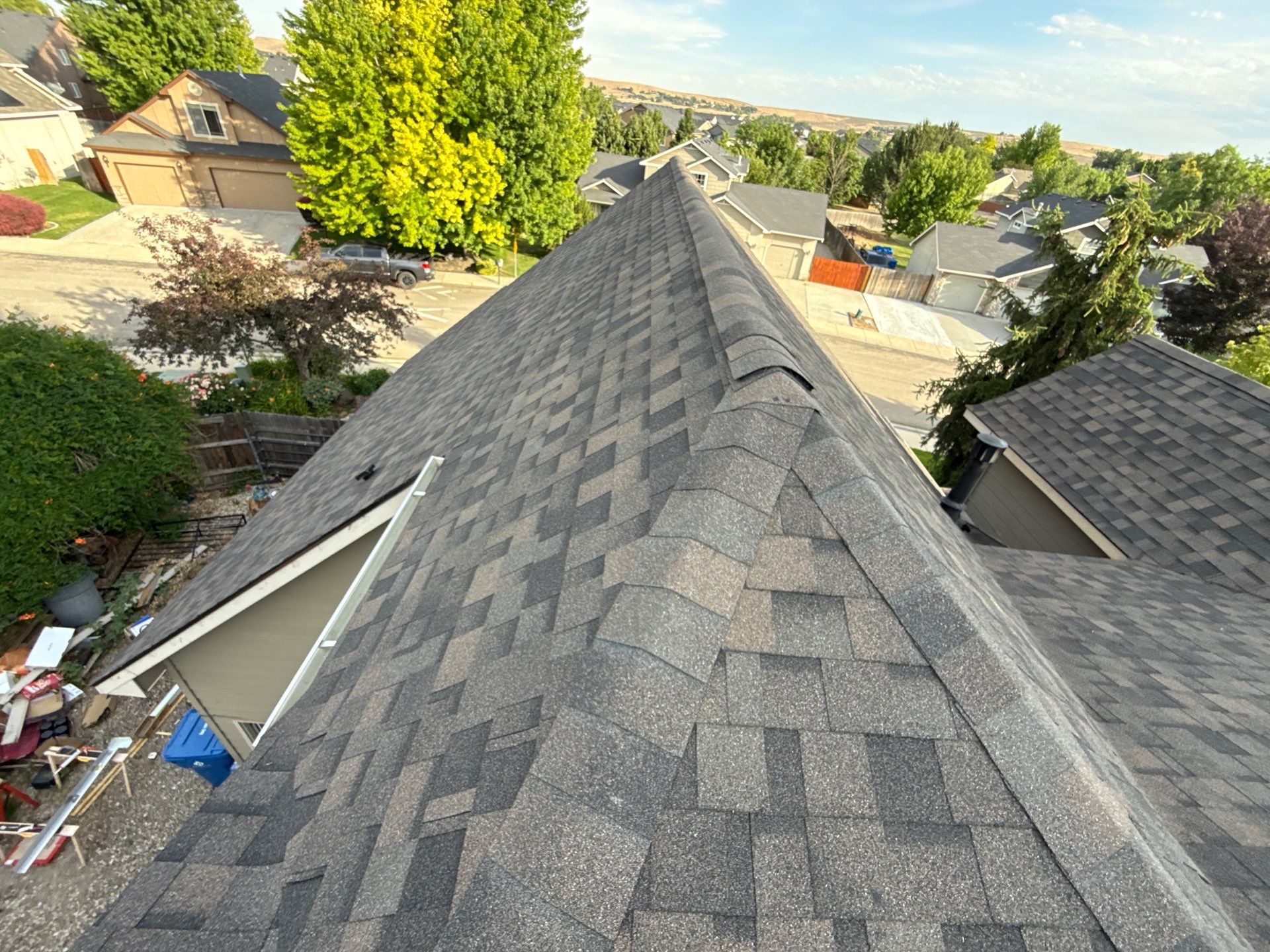 Boise Residential Roof Replacement Featuring Multi-Toned Architectural Shingles by Olive Roofing