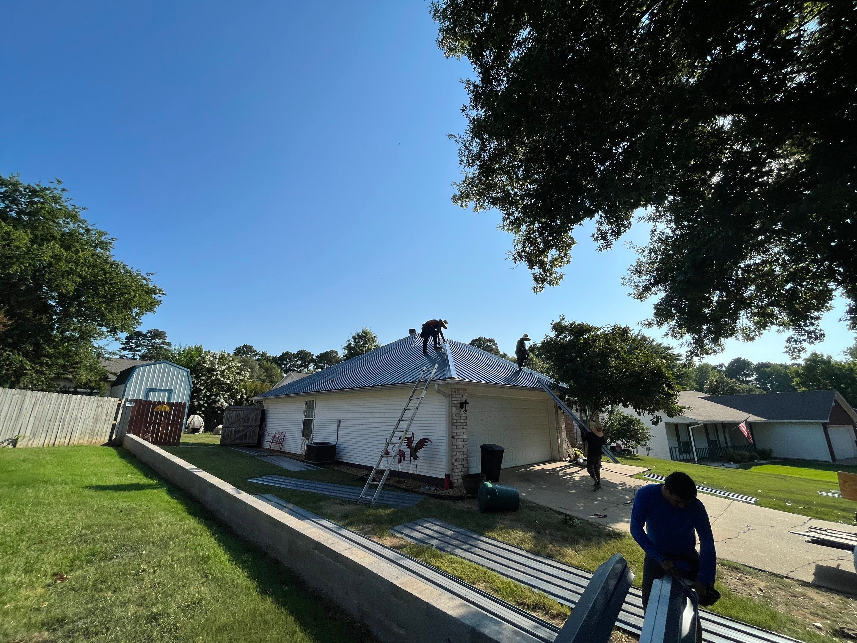 Metal Roof Replacement: 26 GA. Residential Metal Panels by Hostetler Roofing