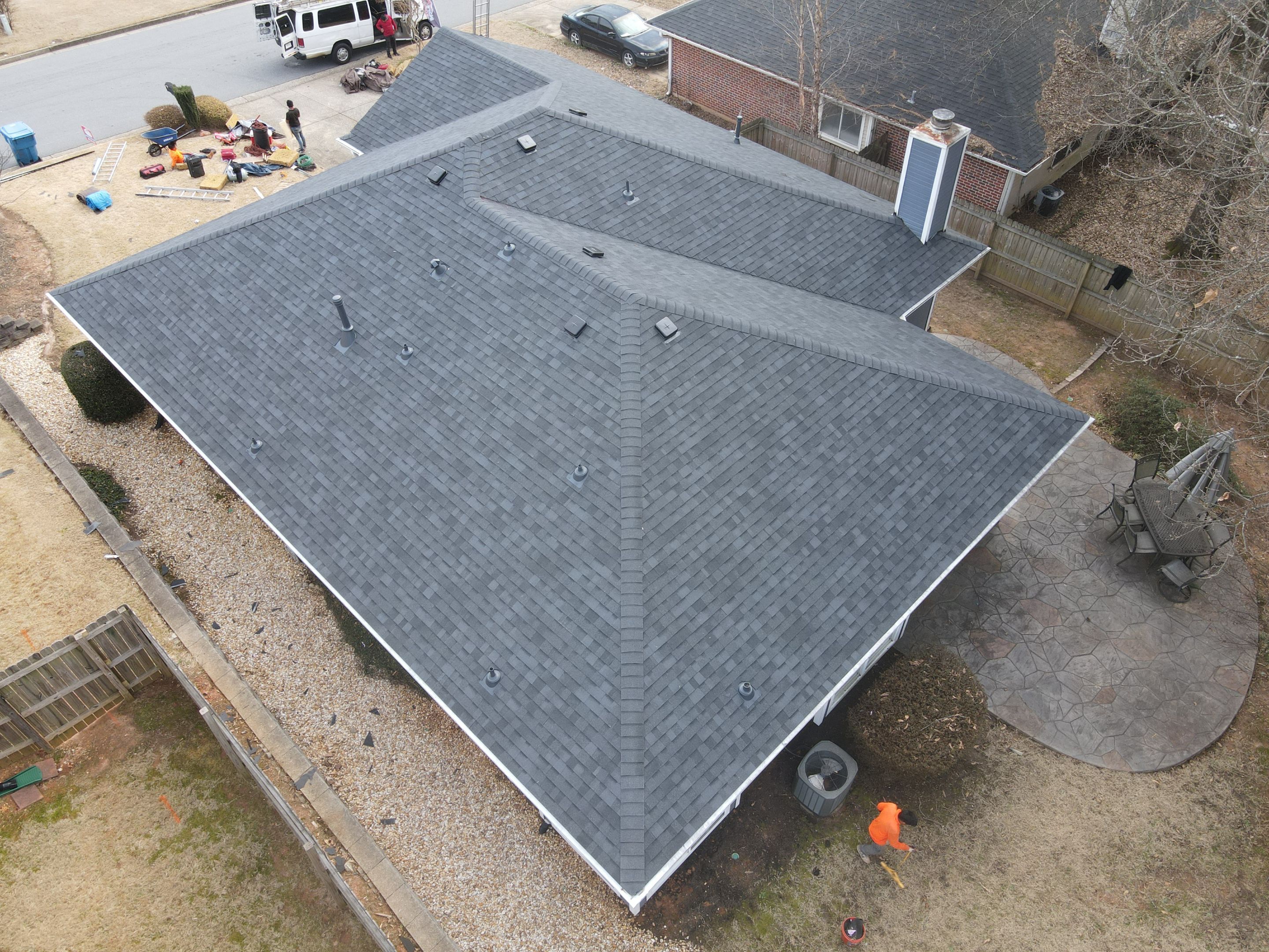Residential Roofing Installation using Owens Corning by Inspector Roofing and Restoration