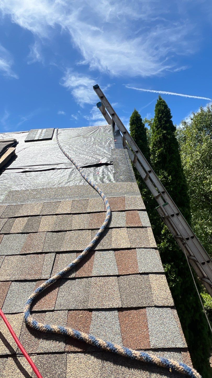 Dunwoody Mill Ct Roof & Chimney Cap Replacement  by Dom Roofing & Restoration