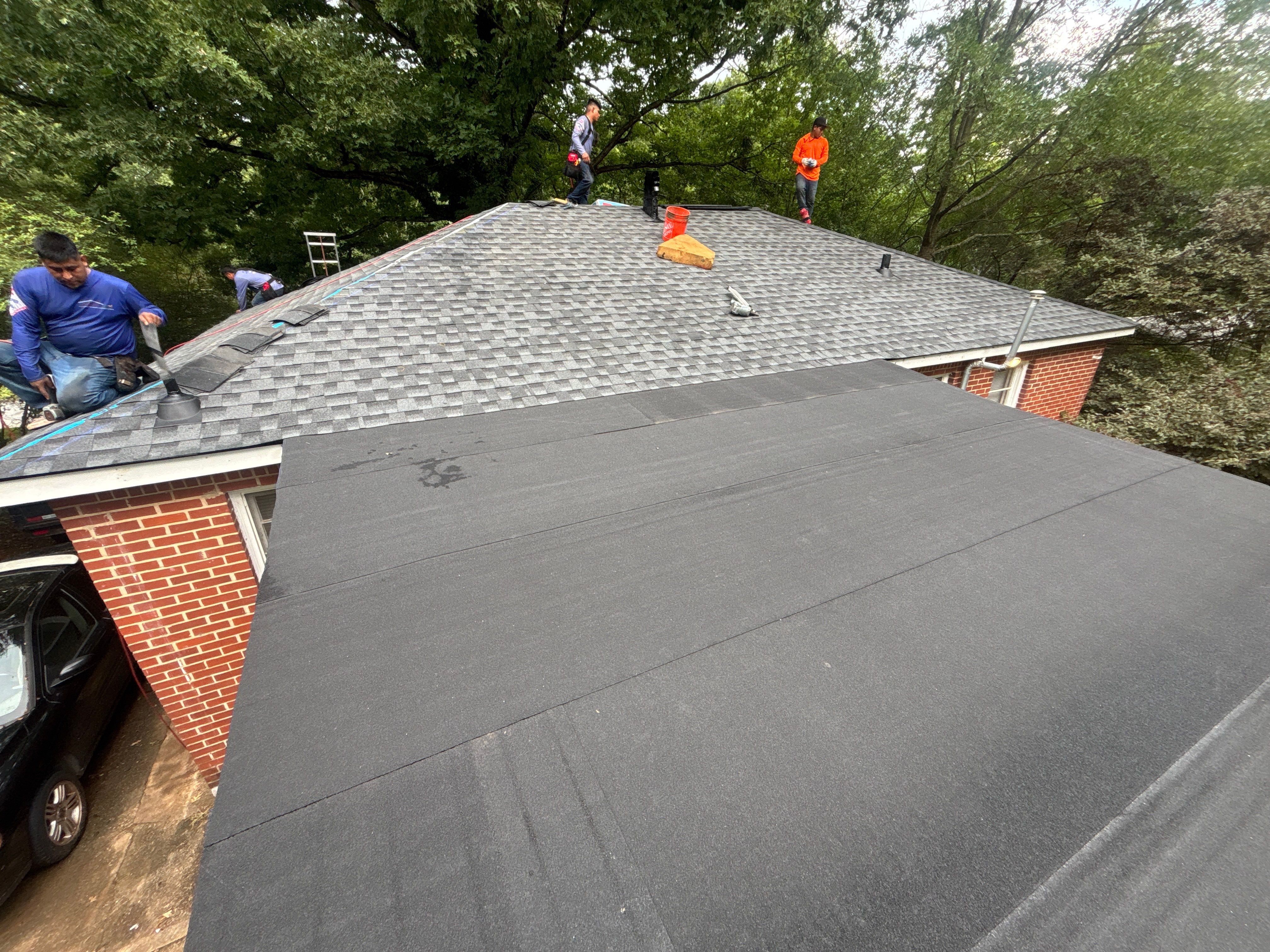 Roof replacement by Deerfield Roofing LLC