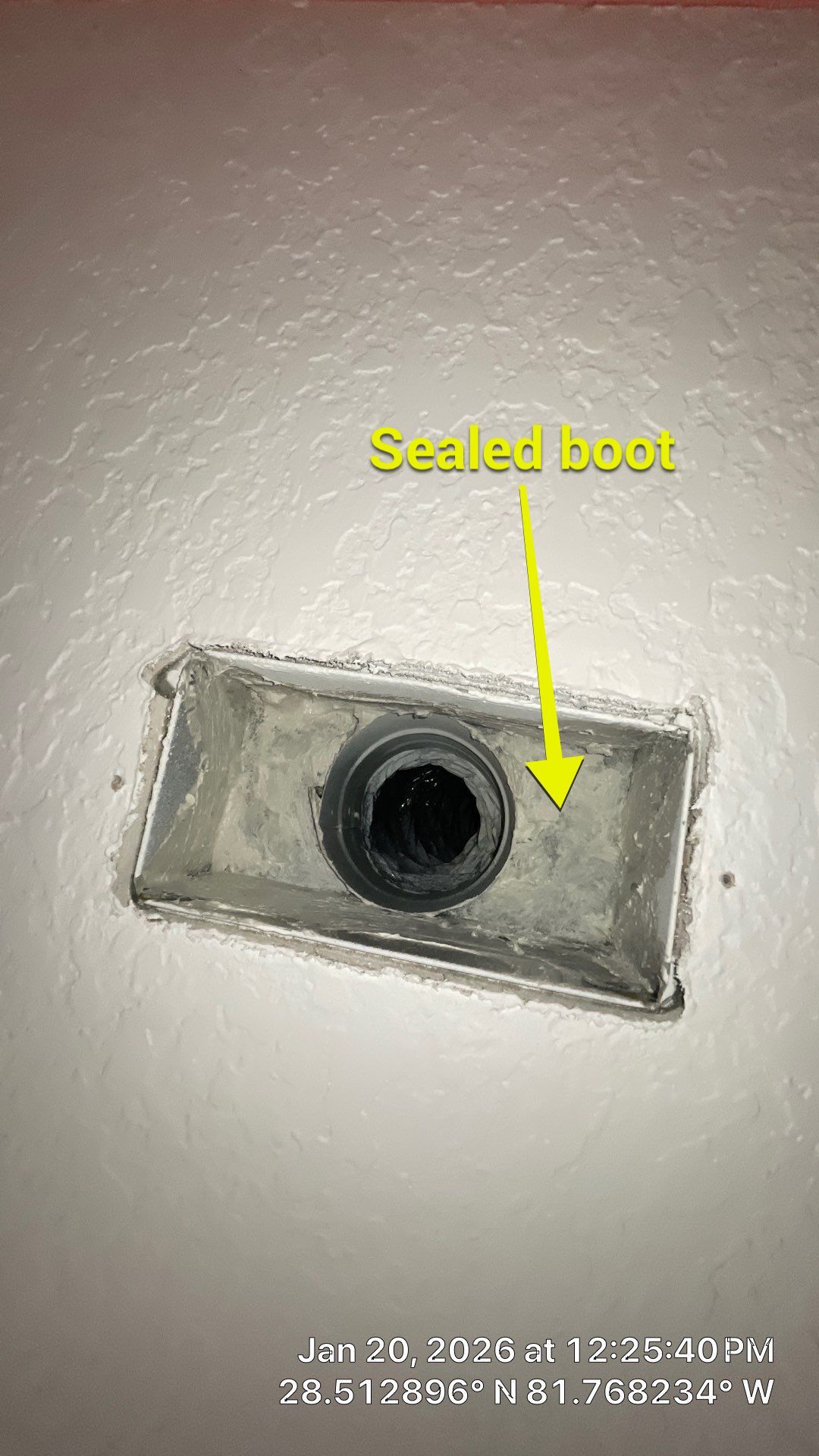 Air Duct and Dryer Vent Cleaning Encapsulation in Clermont by Hygienic Air, Inc