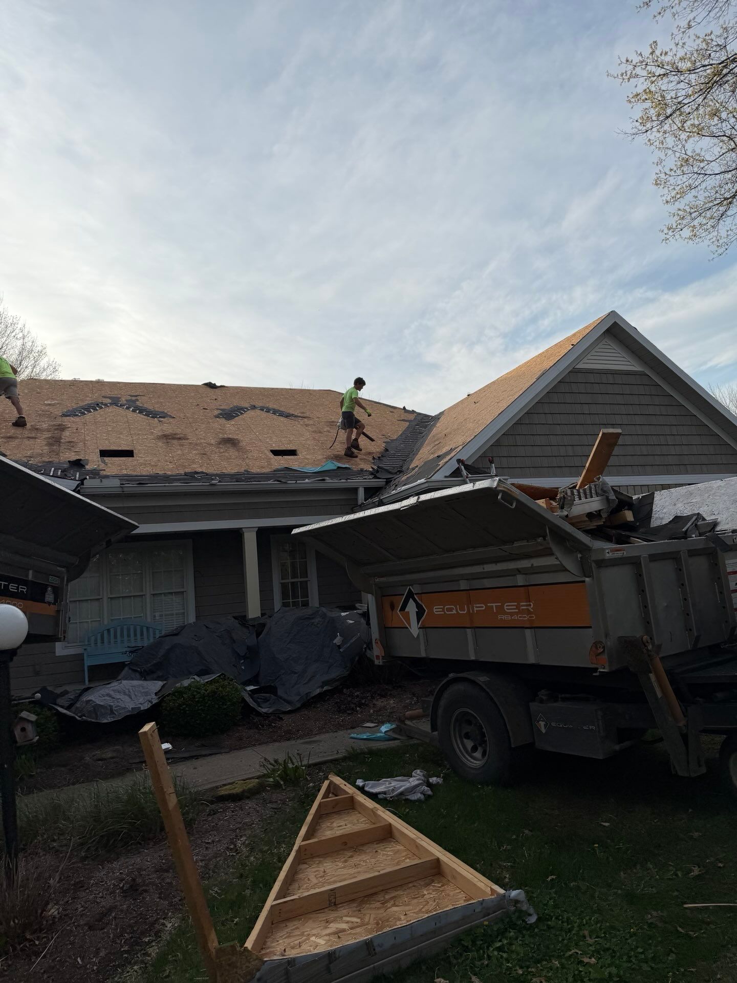 Total Exterior Upgrade: Owens Corning Driftwood by Cornerstone Roofing And Siding