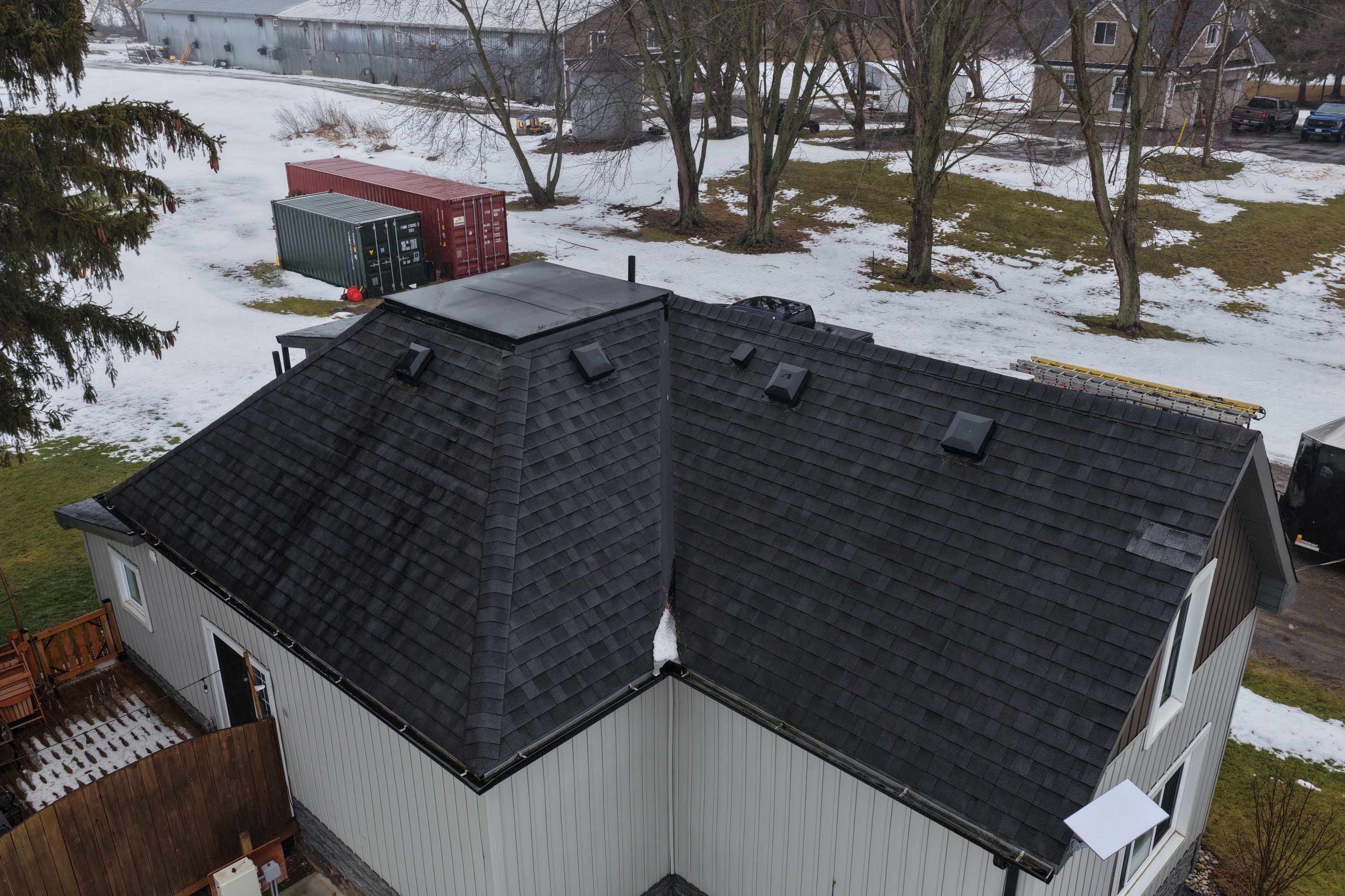 Project in Hamilton by The Roofing Crew