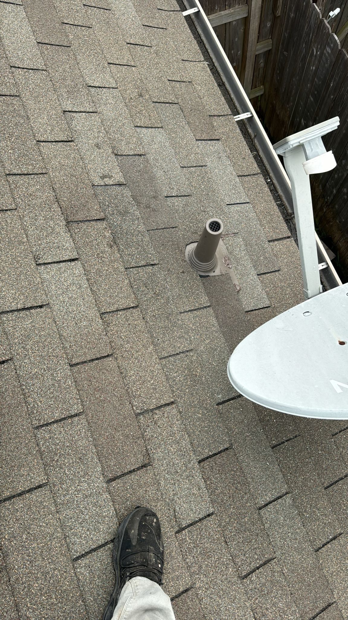 Hail Damage using Owen's Corning Duration (Lifetime) Shingles by Roof Repair Company