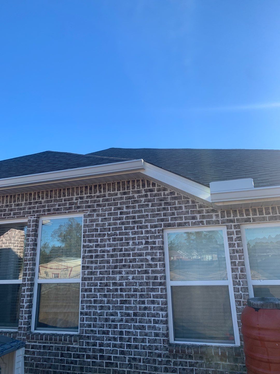 Seamless Gutter Project in Milton FL by Gutter Professors