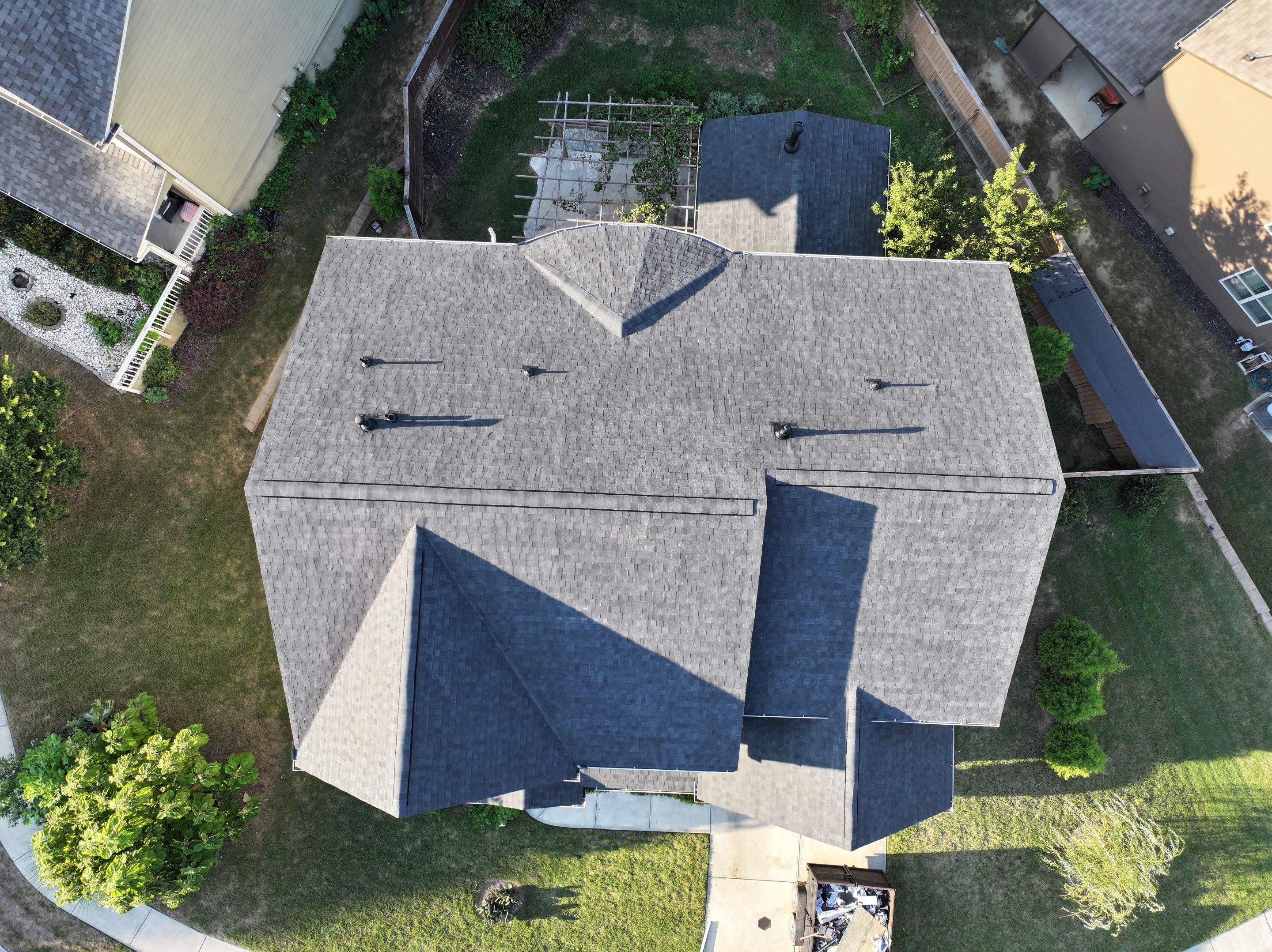 Residential Roofing Installation using Atlas Pinnacle Pristine by Douglas Construction 