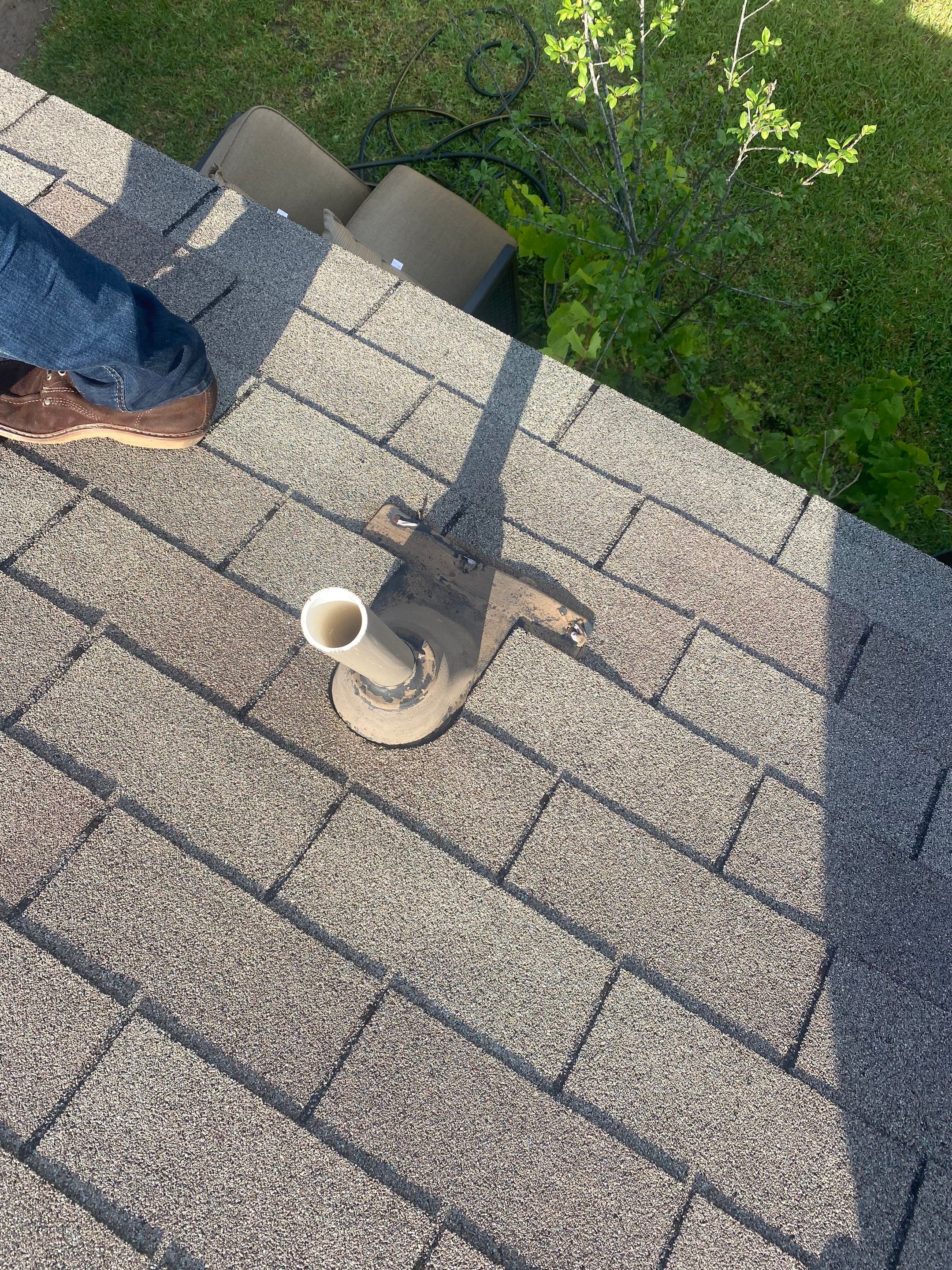 Hail Damage using Owen's Corning Duration (Lifetime) Shingles by Roof Repair Company