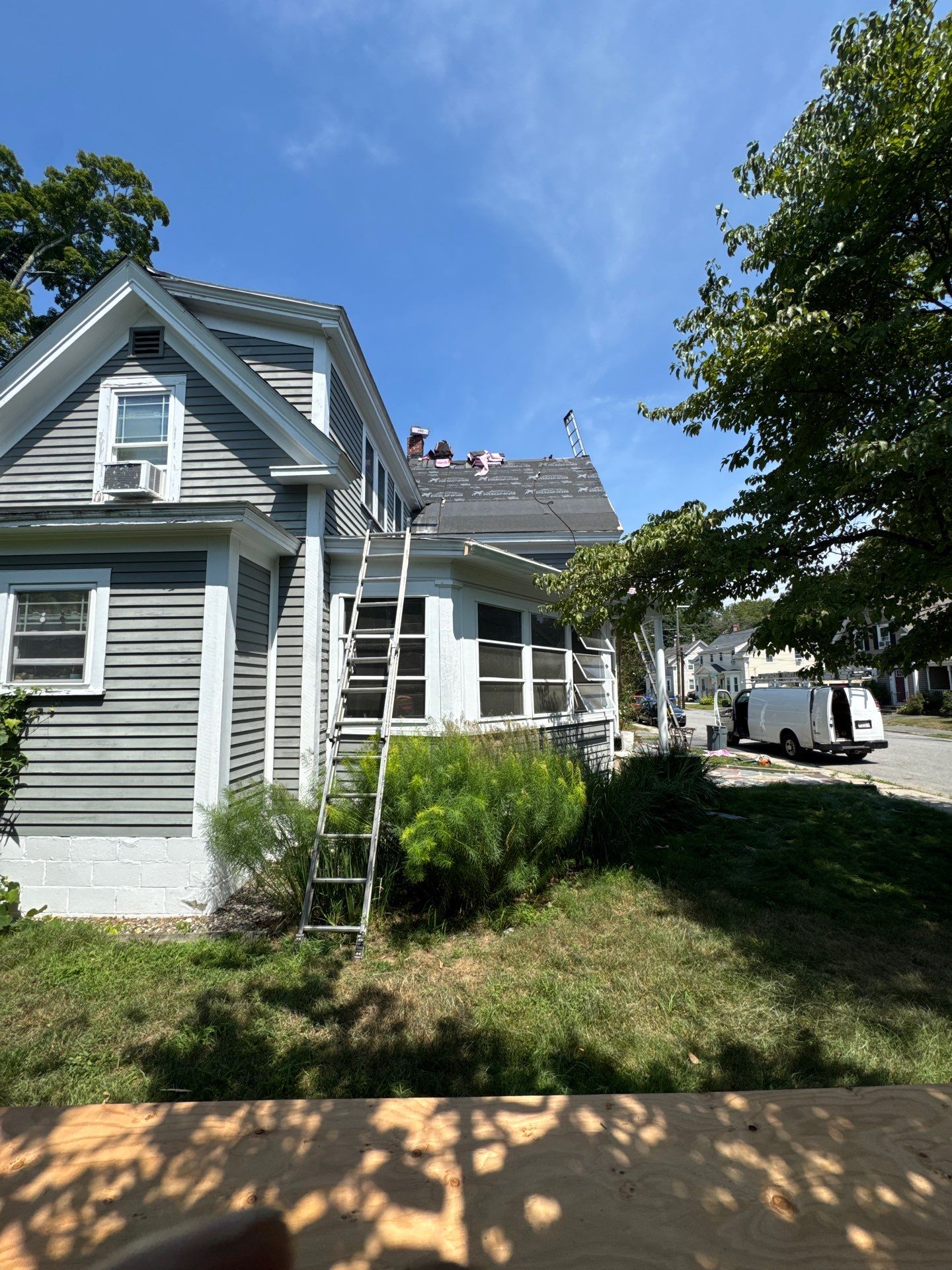 Full Roof Replacement + Custom Gutter Install | Onyx Black Finish by Mighty Dog Roofing of Greater Middlesex County