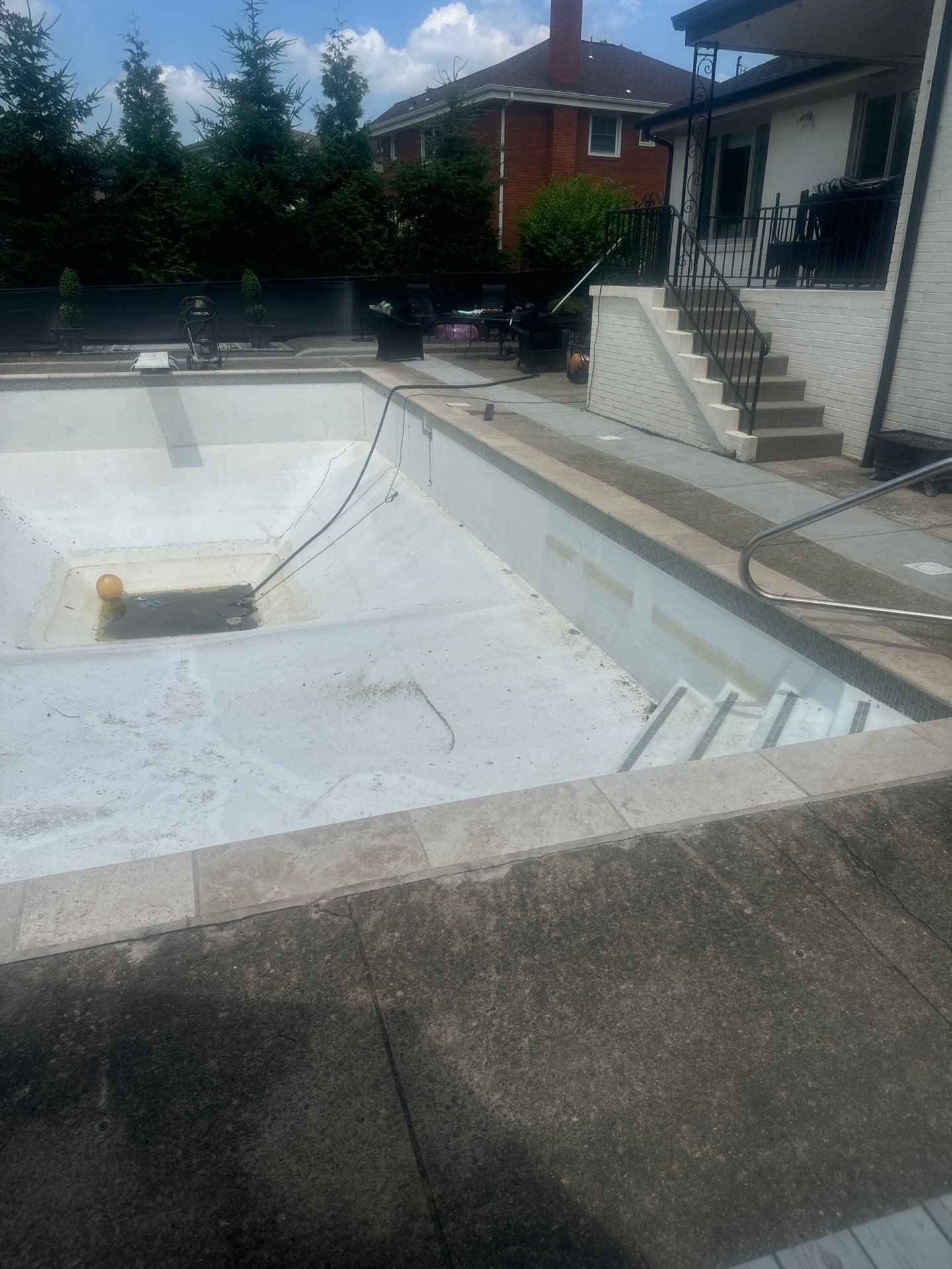 Pool Deck Project in Pittsburgh by Floors in a Day, Inc