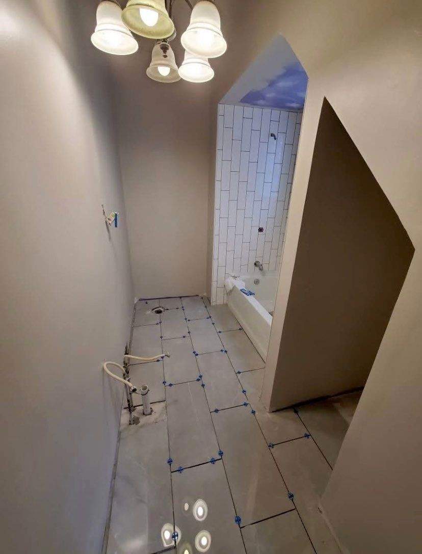 Full Bathroom Remodel by Greenspring Construction Services