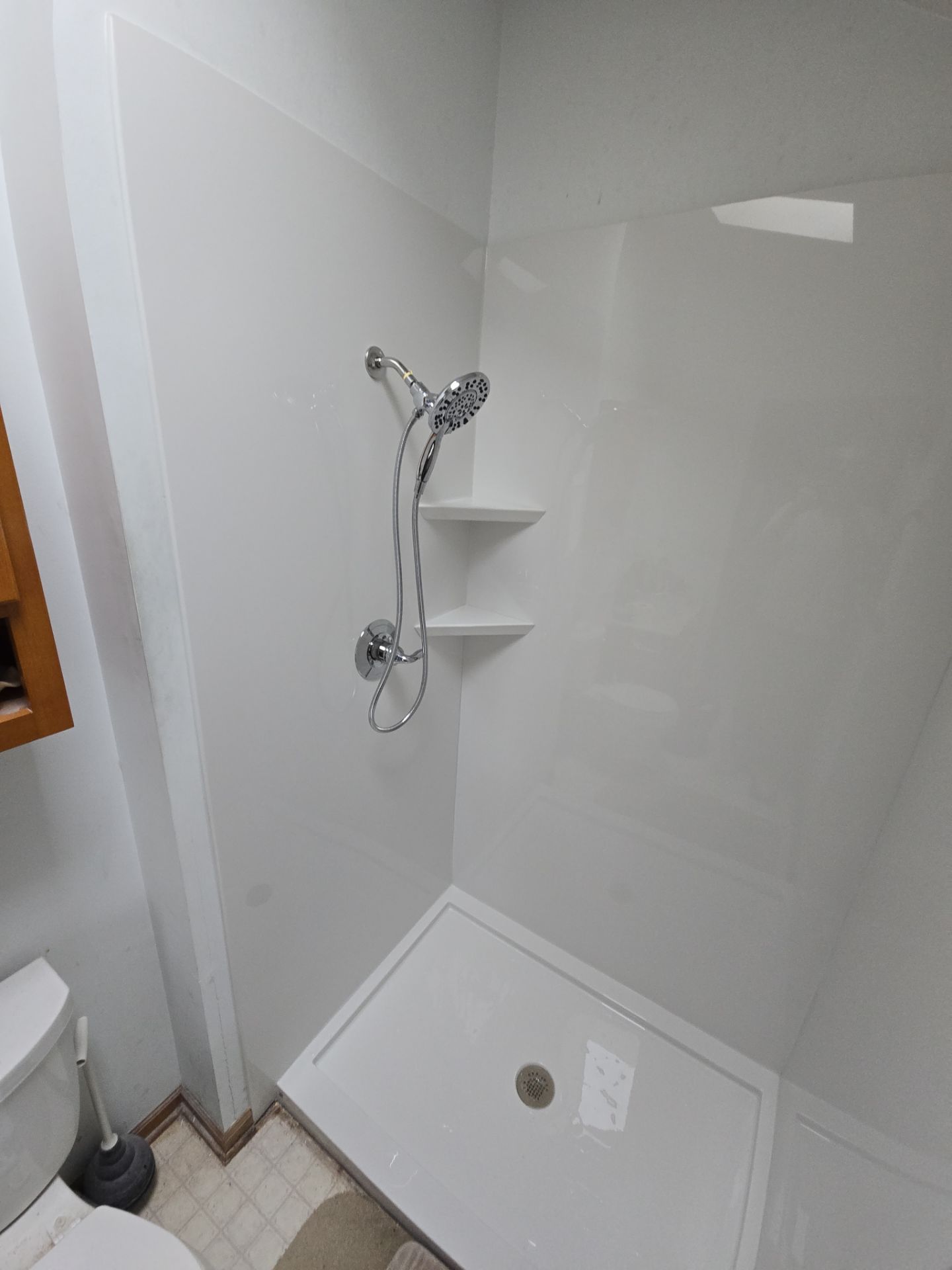 Bathroom Remodel using Acrylic by The Shower Company