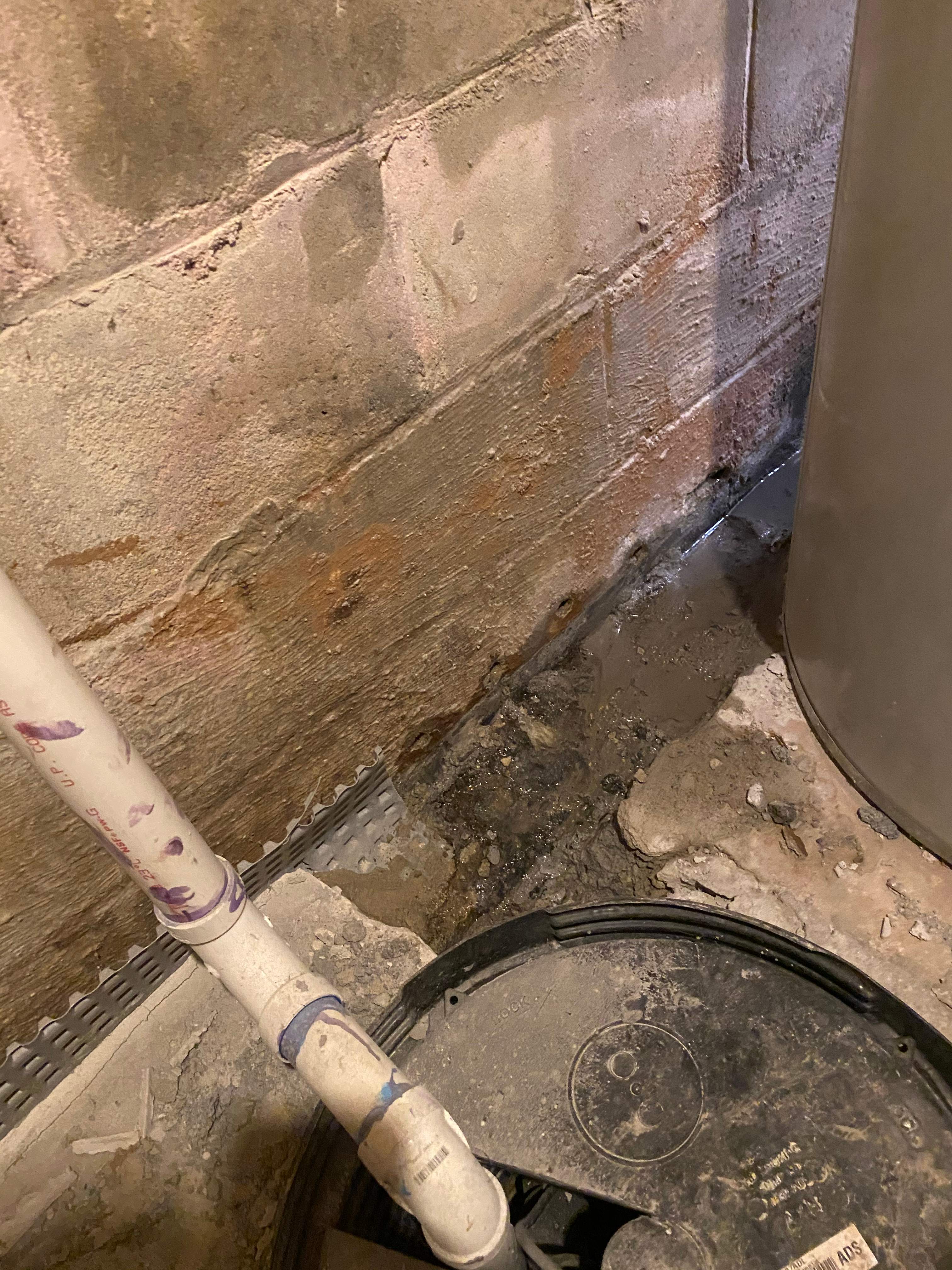 Interior French Drain Job in West Orange, NJ by Pure Service Pro, LLC 