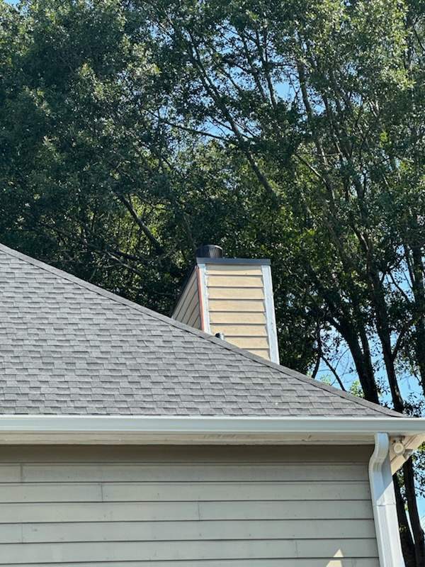 Roof Replacement, Gutter Replacement, and Chimney Cap Replacement in Sterrett by The Roofing Dudes