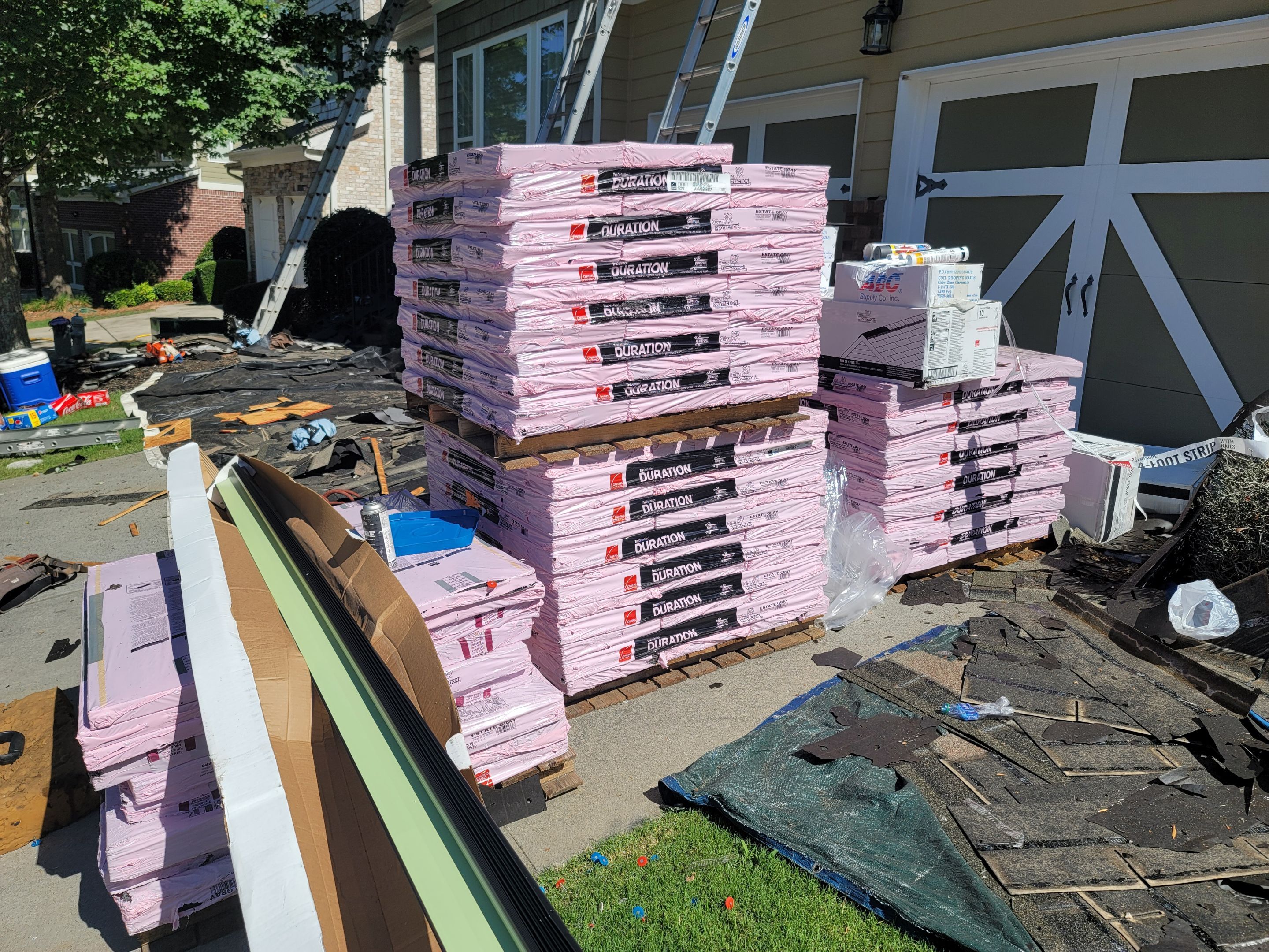 Residential Roofing Installation using Owens Corning by Inspector Roofing and Restoration