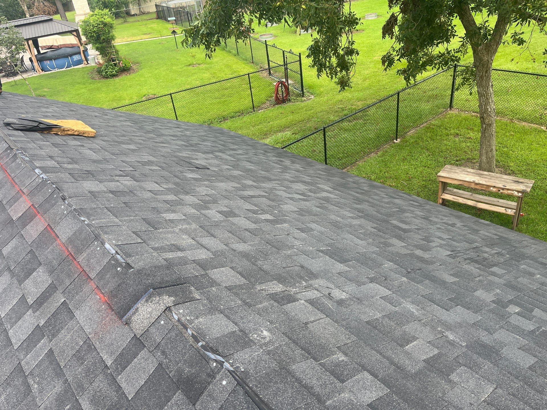 Residential Roofing Installation using Owen's Corning Duration (Lifetime) Shingles by Roof Repair Company