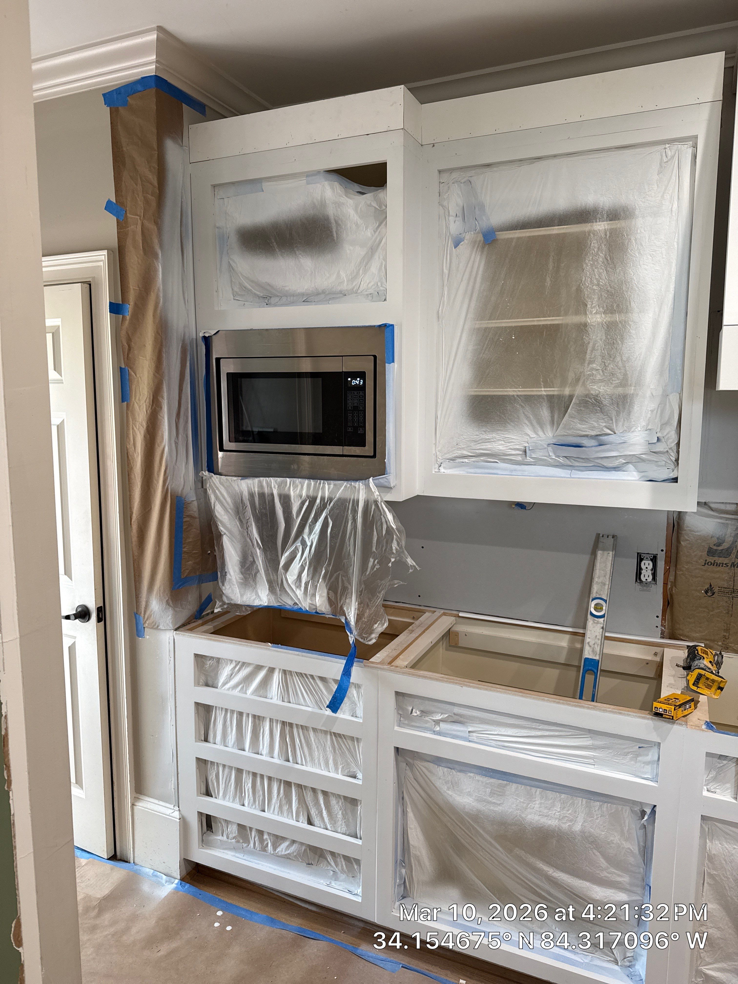 Alpharetta Kitchen Remodel Featuring Double Islands and White Quartz by Heart & Home Kitchen & Bath Remodeling LLC