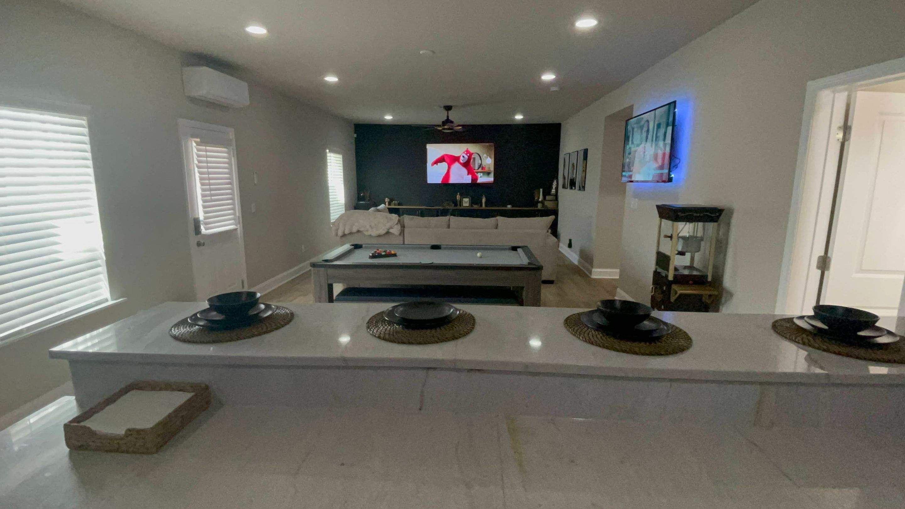 Basement Remodel by Ajayi Design and Construction 