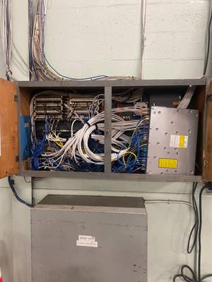 Structured cabling installation by CimaSolutions