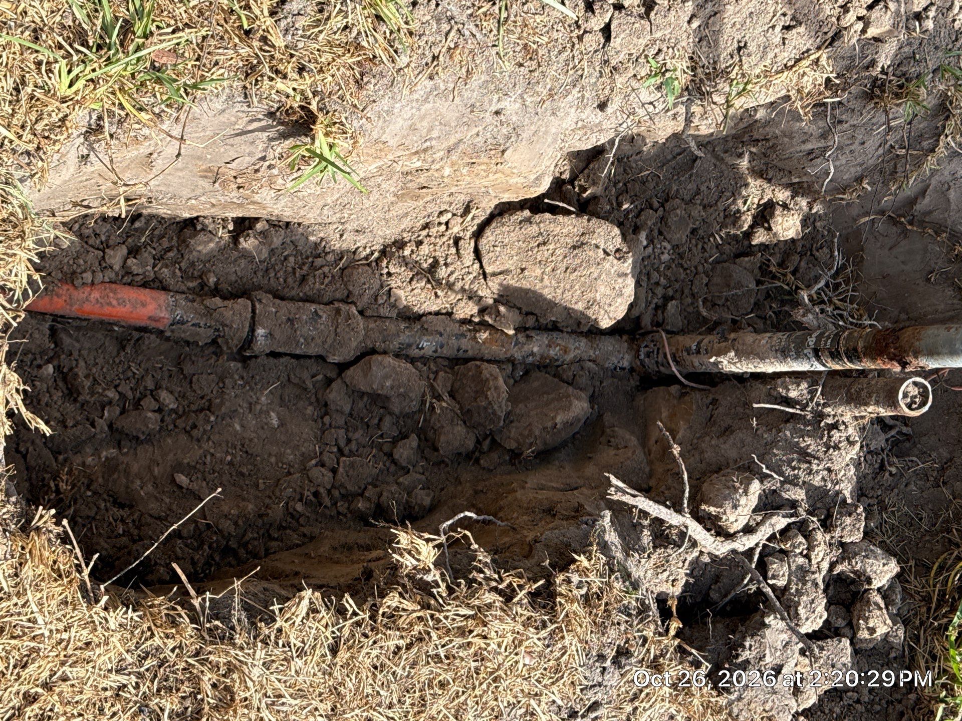 Exterior Gas Line Replacement and Pressure Test in Bryan by 4L Contracting LLC
