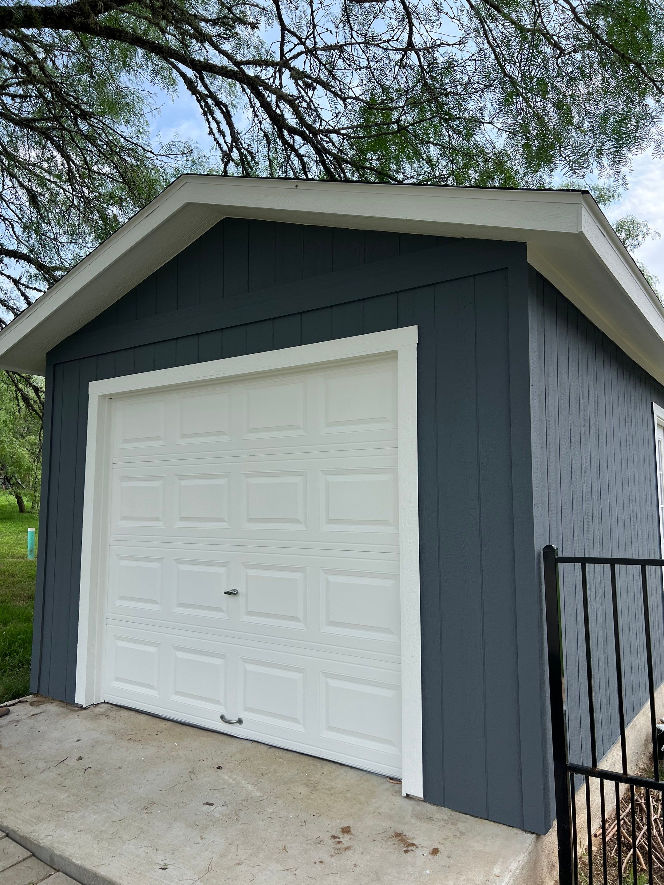 Exterior repaint in Bastrop by AJ’s Painting