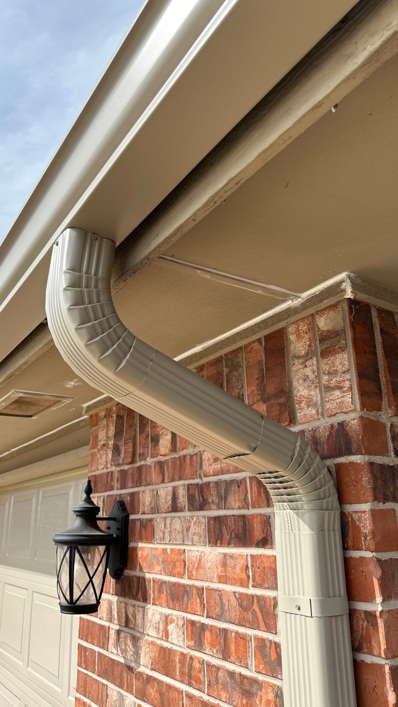 roof, vent, & gutter replacement in Blanchard by McCann's Roofing and Construction