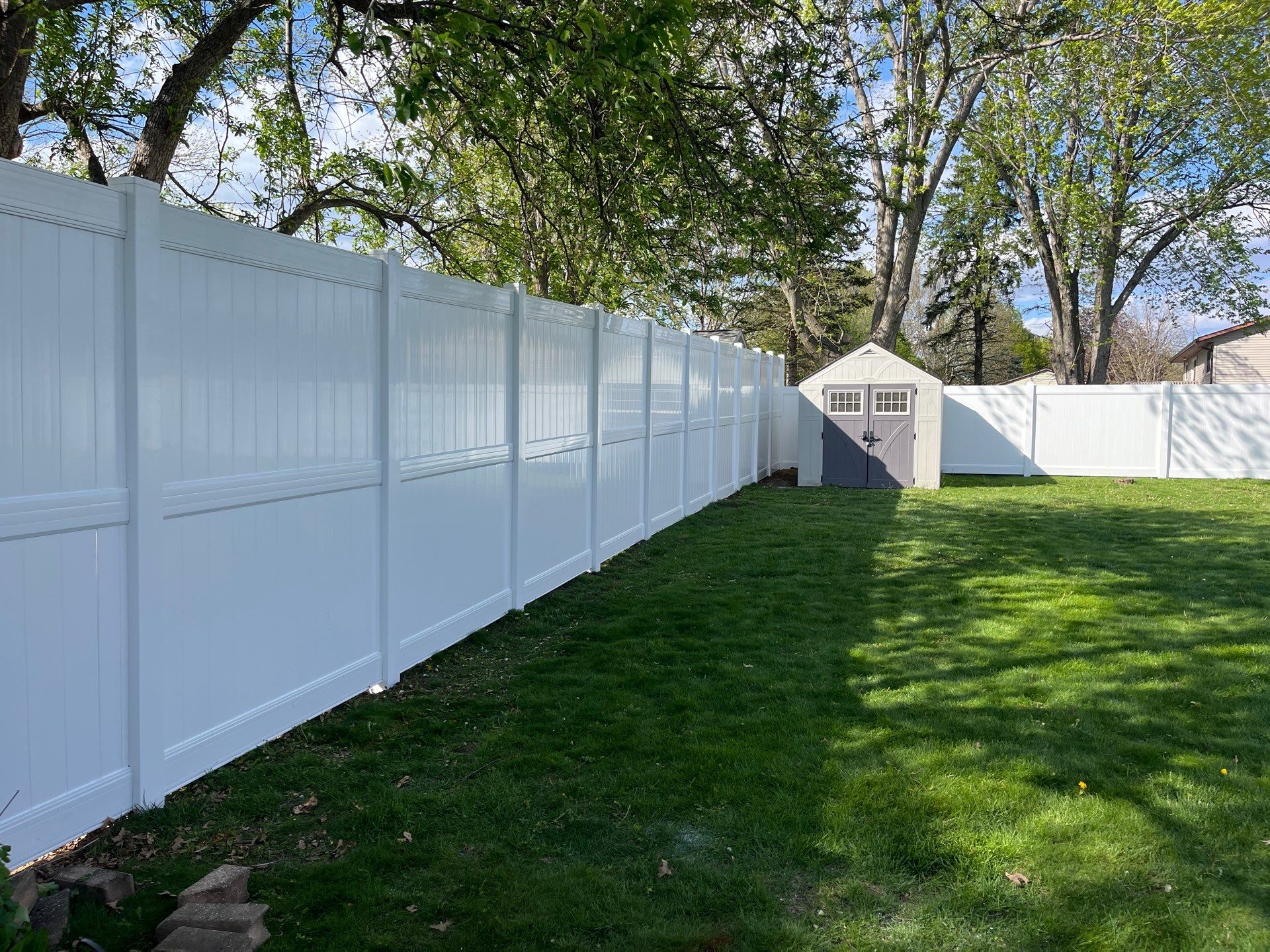 Project in Cedar Falls by Perfect Picket Fence and Stain