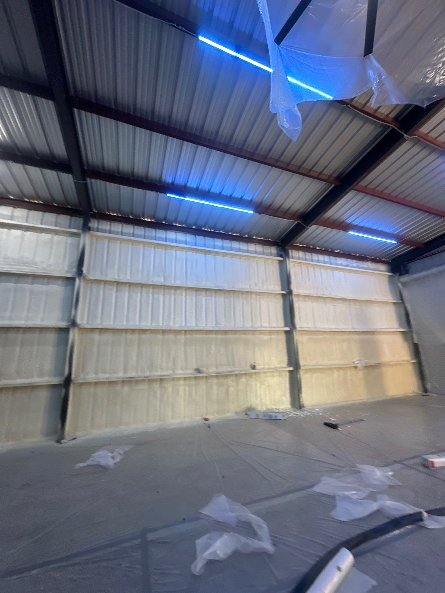 2" close cell metal shop by Apex Insulation Solutions