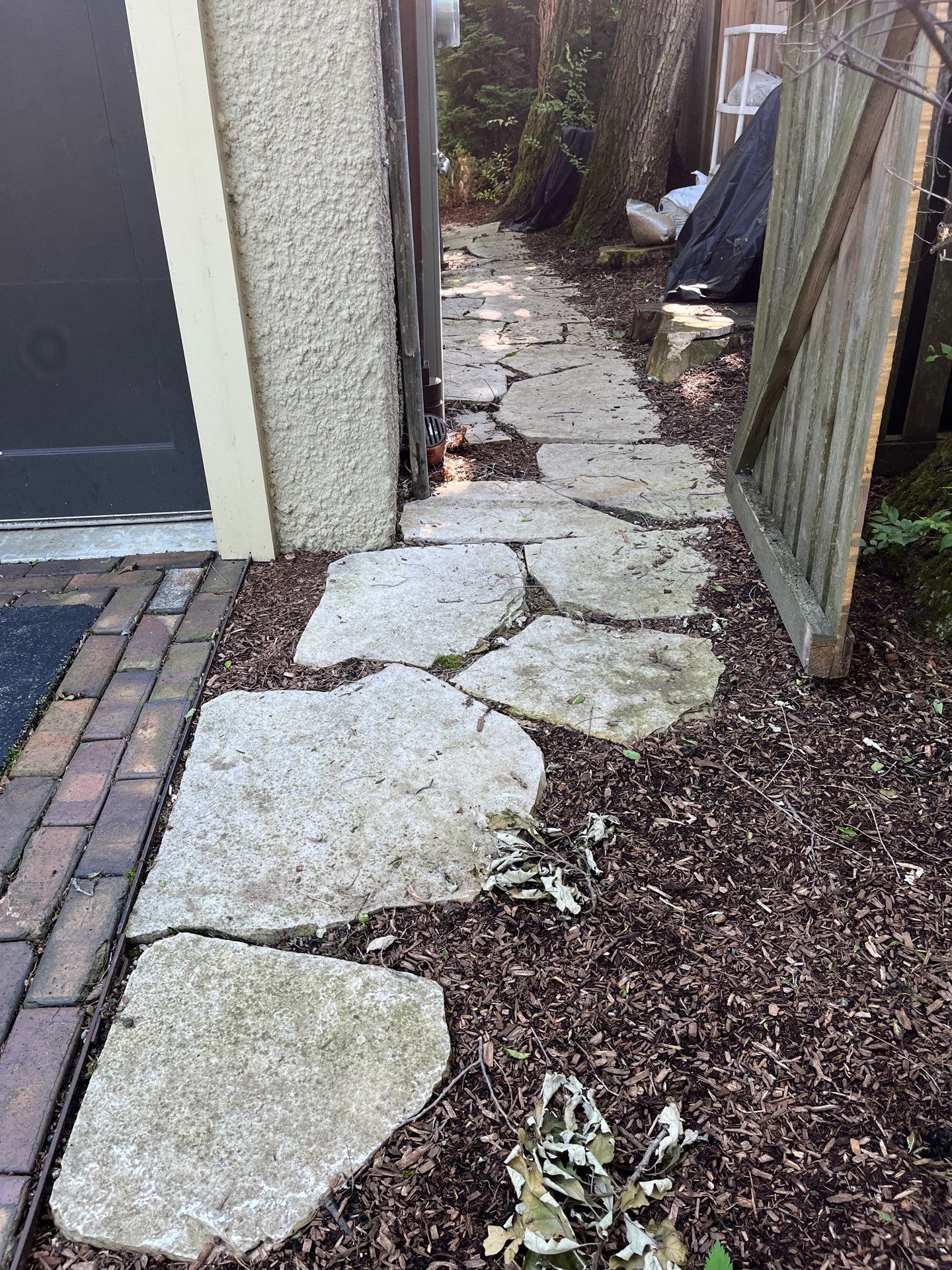 Natural Stone Surface Pressure Washing by Northern Power Washing LLC.