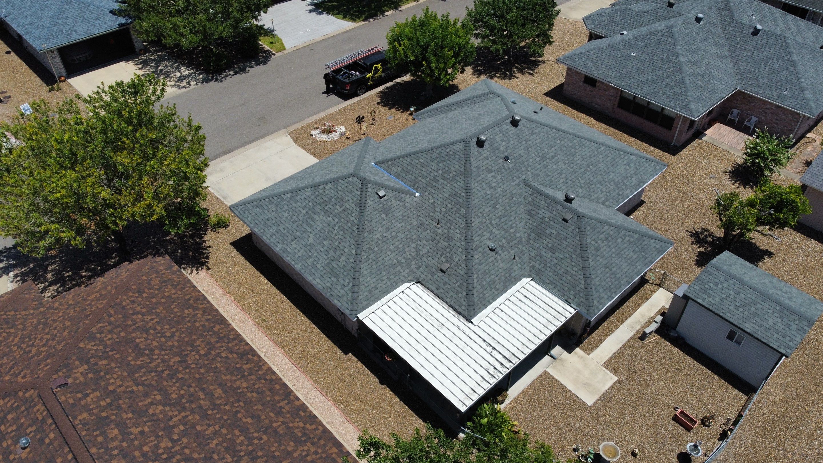 Mission Roof Project by Bison Roofing  