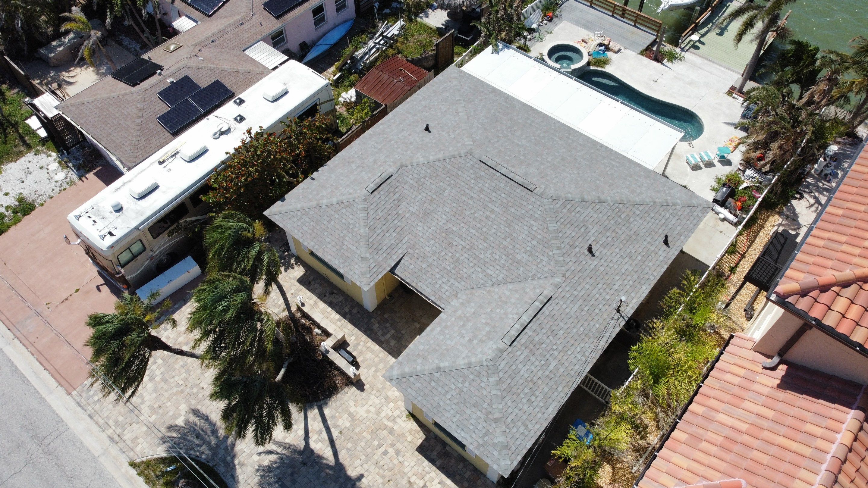 Roof replacement in Madeira Beach, FL. by Steadfast Roofing 