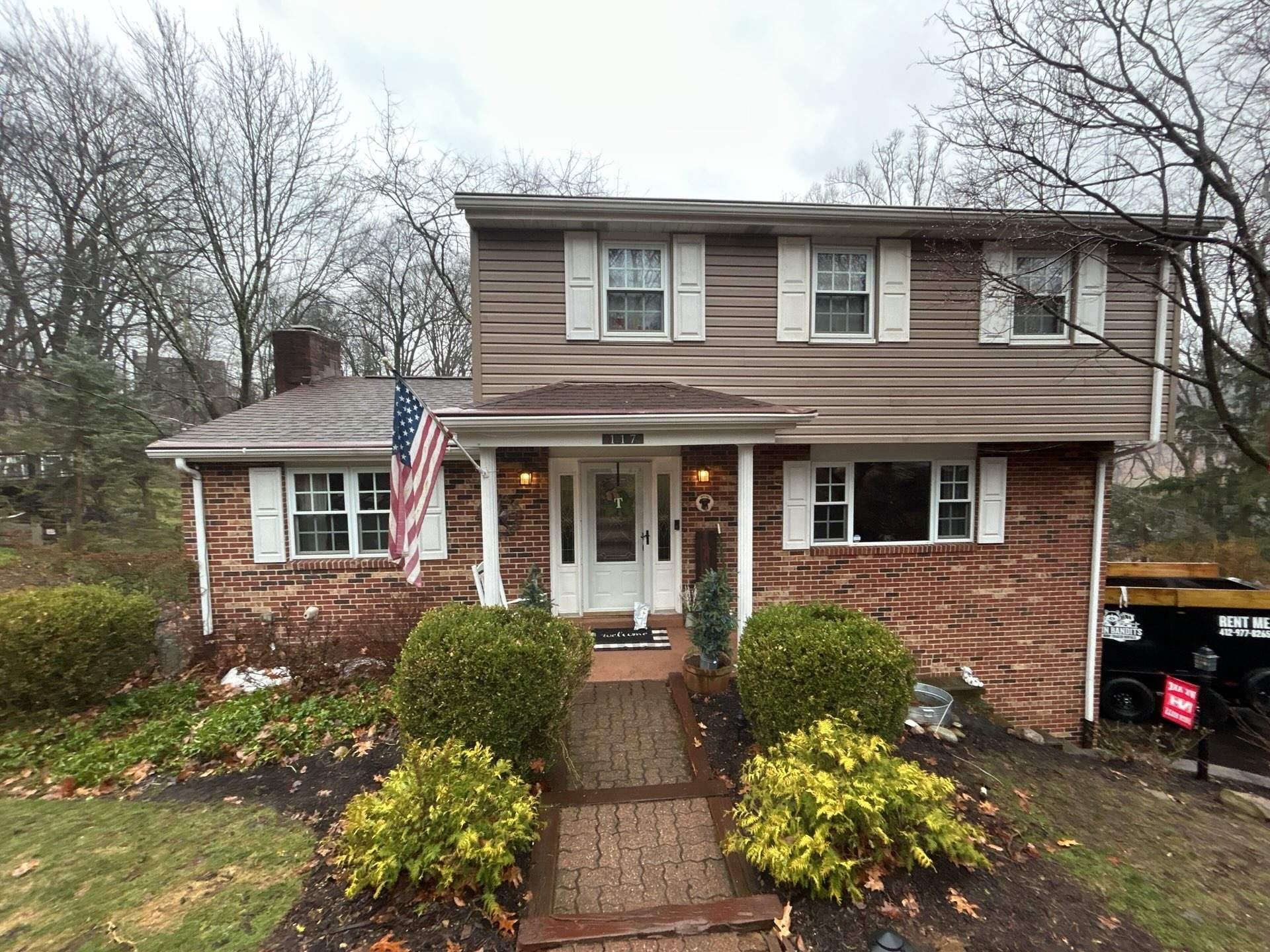 Vinyl Siding Replacement – Glenshaw, PA (Mastic Ply-Gem Rugged Canyon) by MAT Roofing