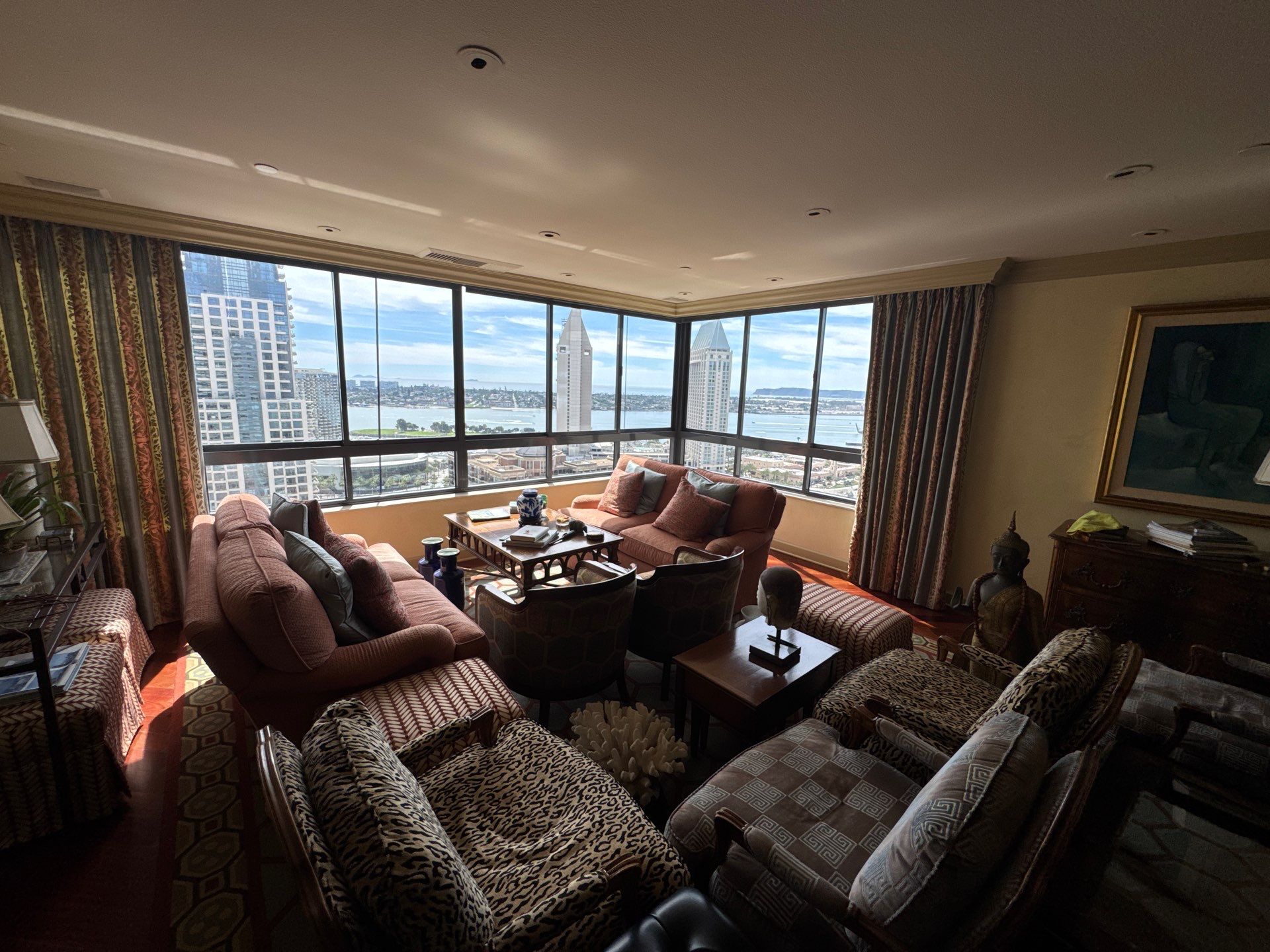 San Diego Downtown High Rise Screen Shades by Q Blinds