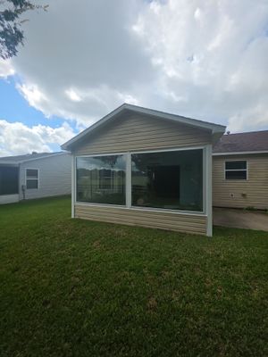 Sunroom Conversion with Alside Windows and Provia Door in The Villages