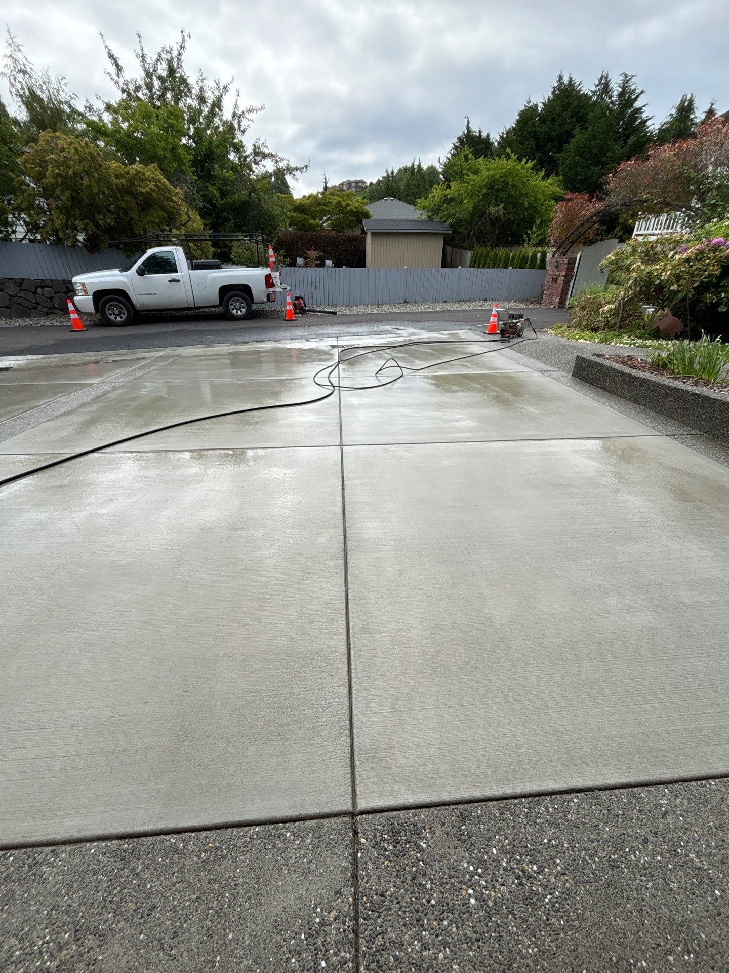 Sealcoated Concrete & Asphalt Driveway | Everett  by Jireh Asphalt & Concrete Inc 