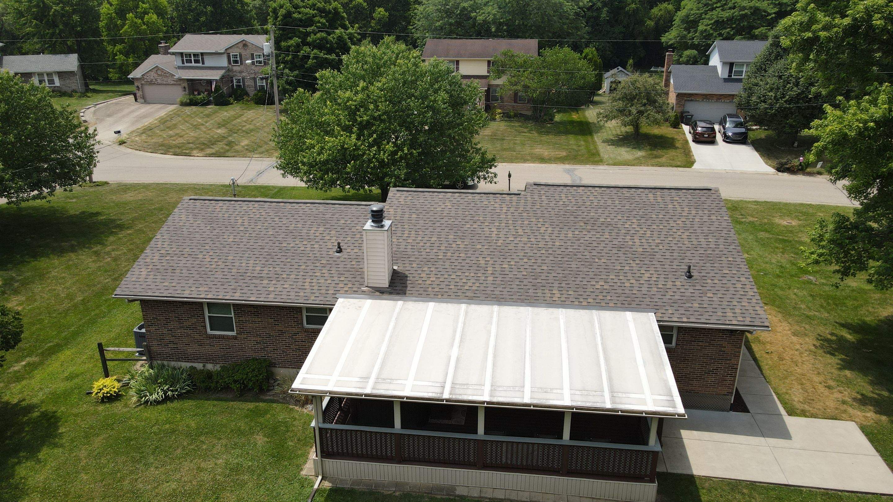 Atlas Weathered Shadow Roof Replacement by Tamlin Roofing