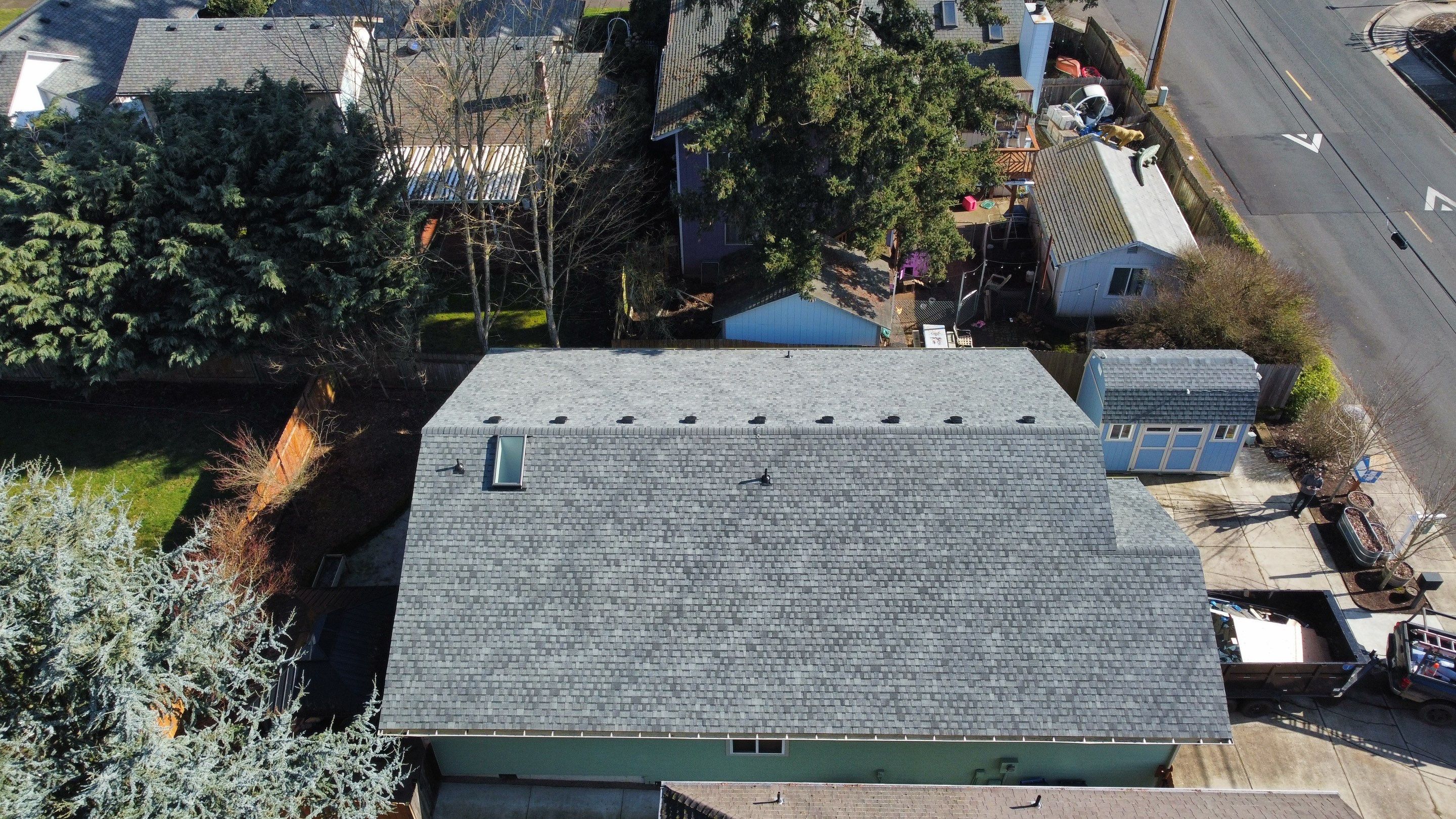 Residential Roofing Installation using Asphalt Shingles by Vitan Construction LLC 