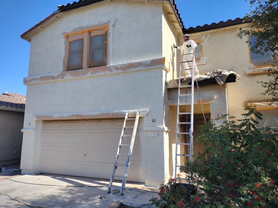 Exterior Painting using Dunn-Edwards EVERSHIELD®  by Crash of Rhinos Painting & Garage Floors