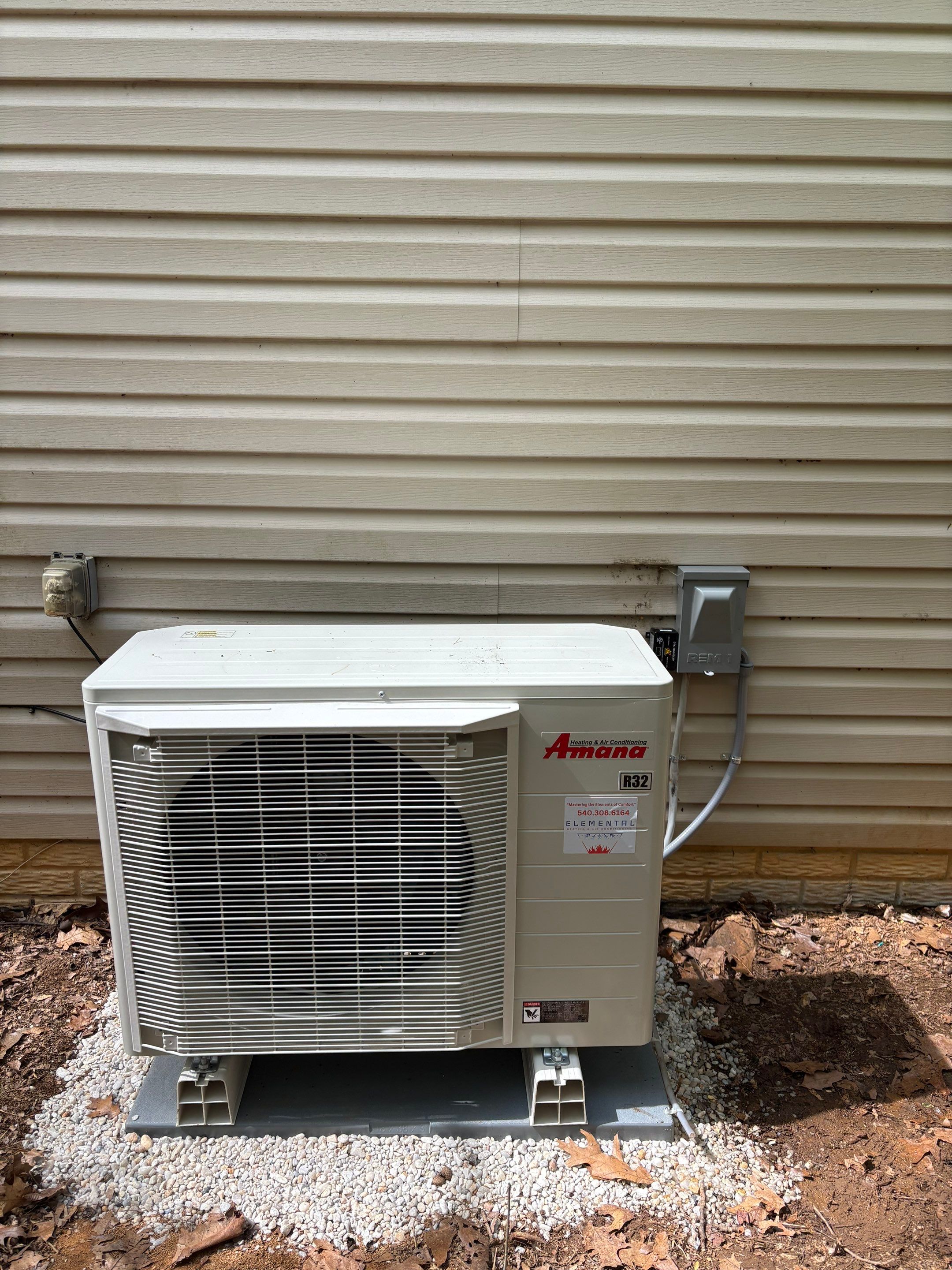 Change out in Front Royal by Elemental Heating and air conditioning LLC
