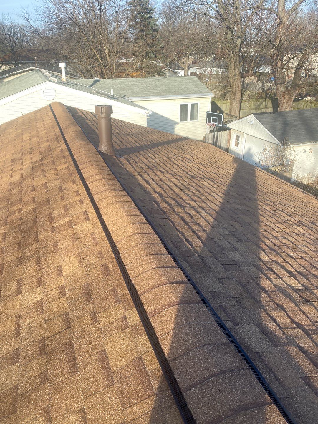 Residential Roofing Installation using Owens Corning Oakridge, Desert Tan by Absolute Roofing and Construction