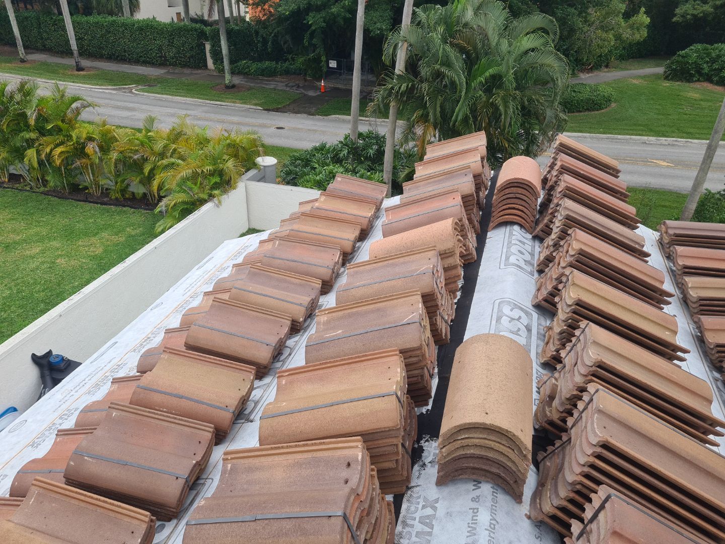 Residential Roofing Installation using Eagle Roofing Tile by BLUES BROTHERS ROOFING