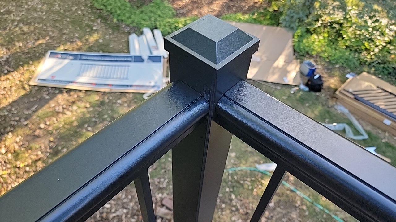 Deck Installation using TIMBERTECH DECKING by Avalon Roofing and Exteriors