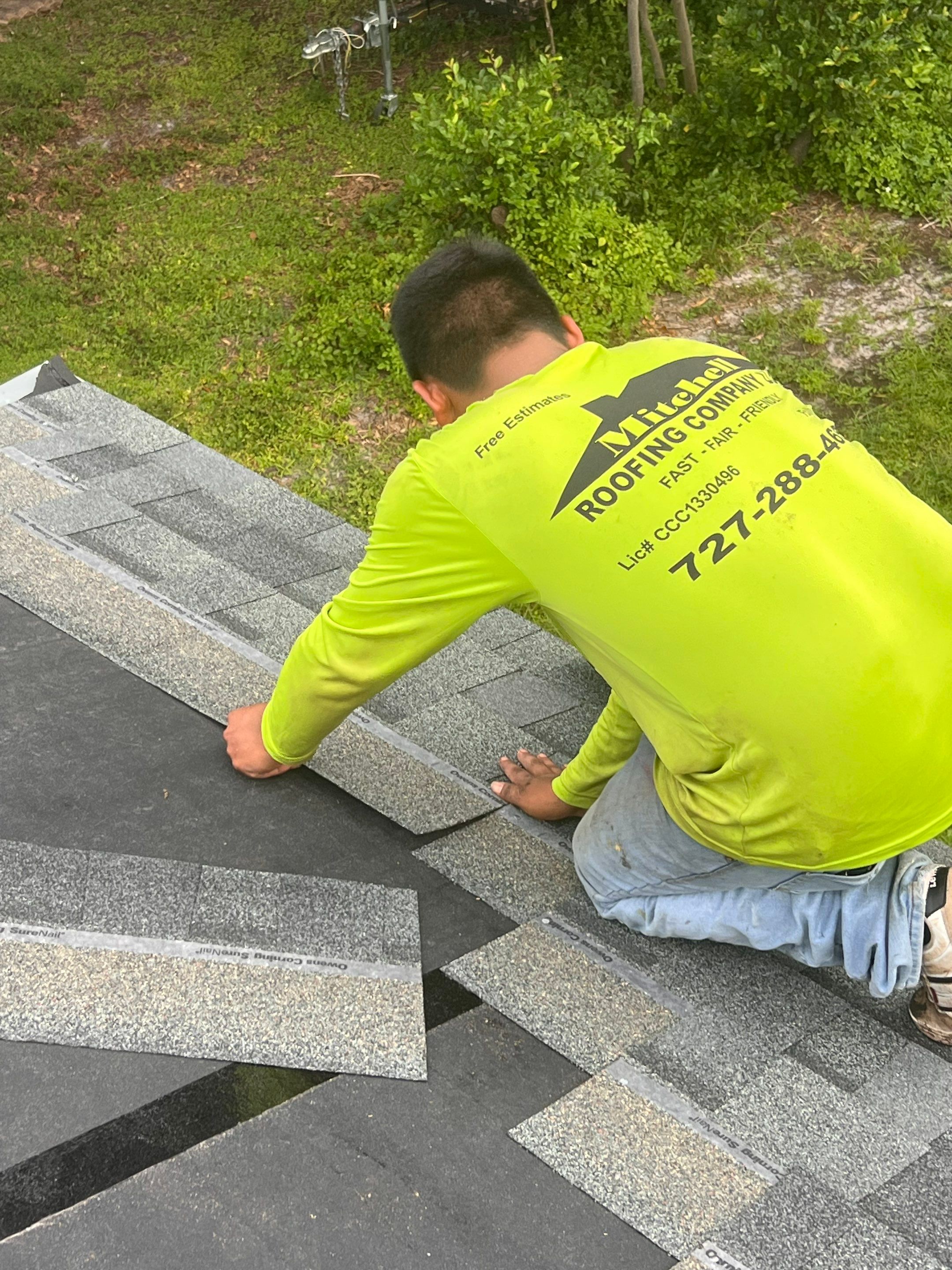 Project in Clearwater 33765 by Mitchell Roofing Company LLC 