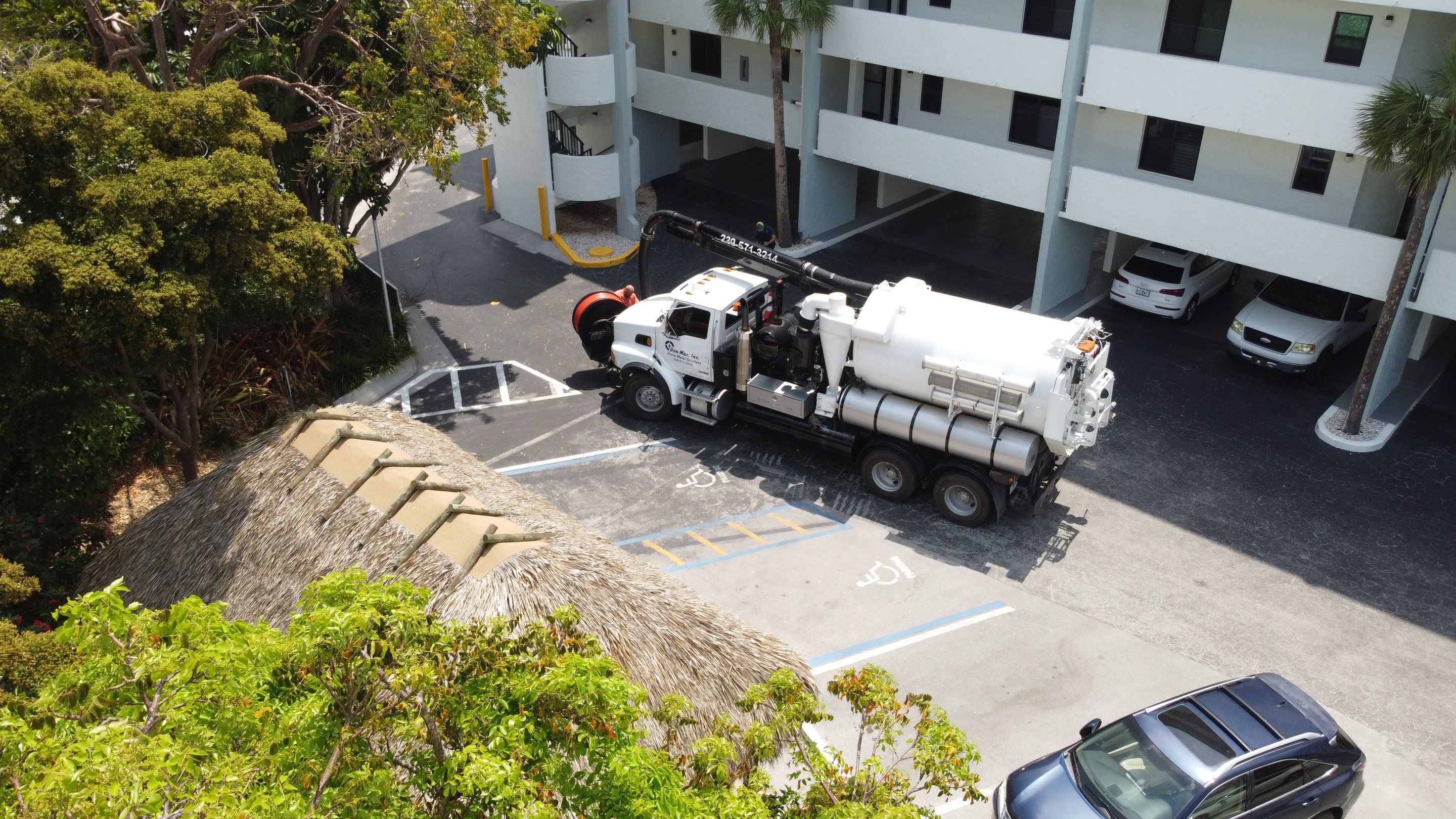 Marco Island Condo Stormwater System Maintenance by Don Mar, Inc. Storm Water Solutions