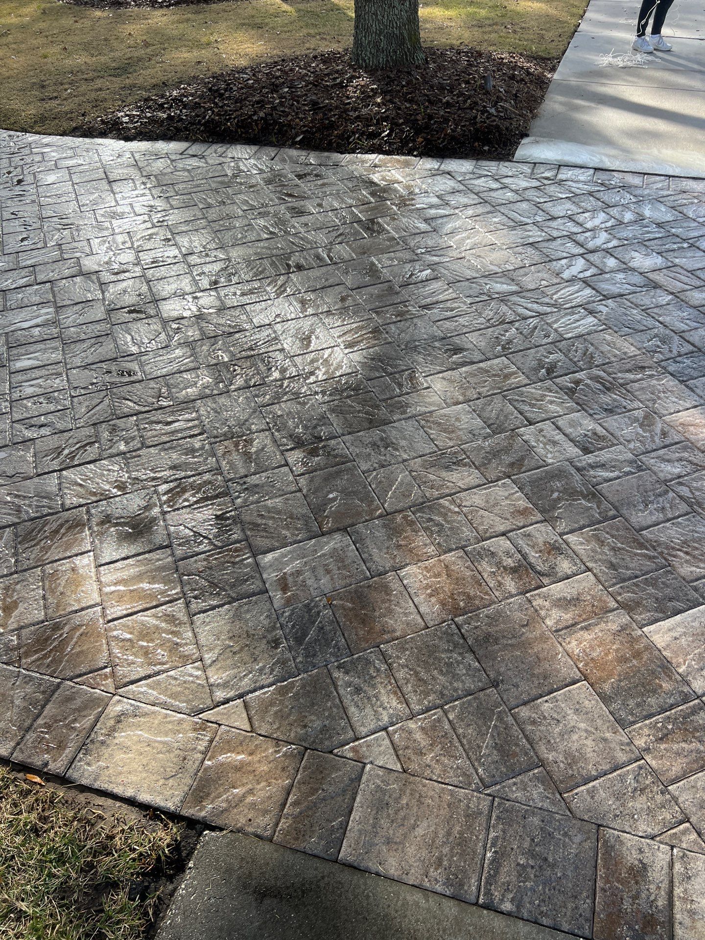Patio using Concrete Sealant by DuraSeal
