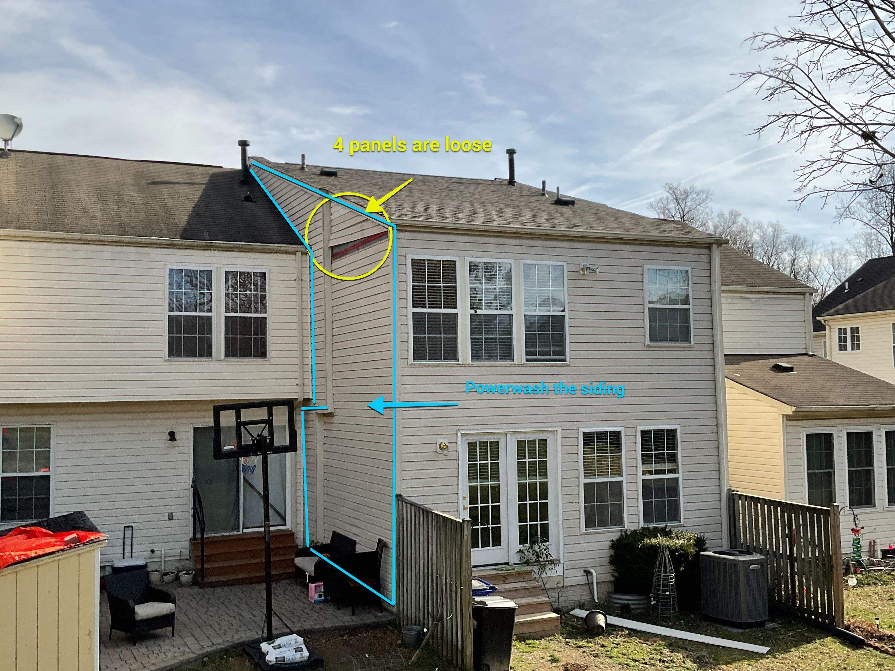 Siding Repair using CertainTeed Siding by Alpha Design Services