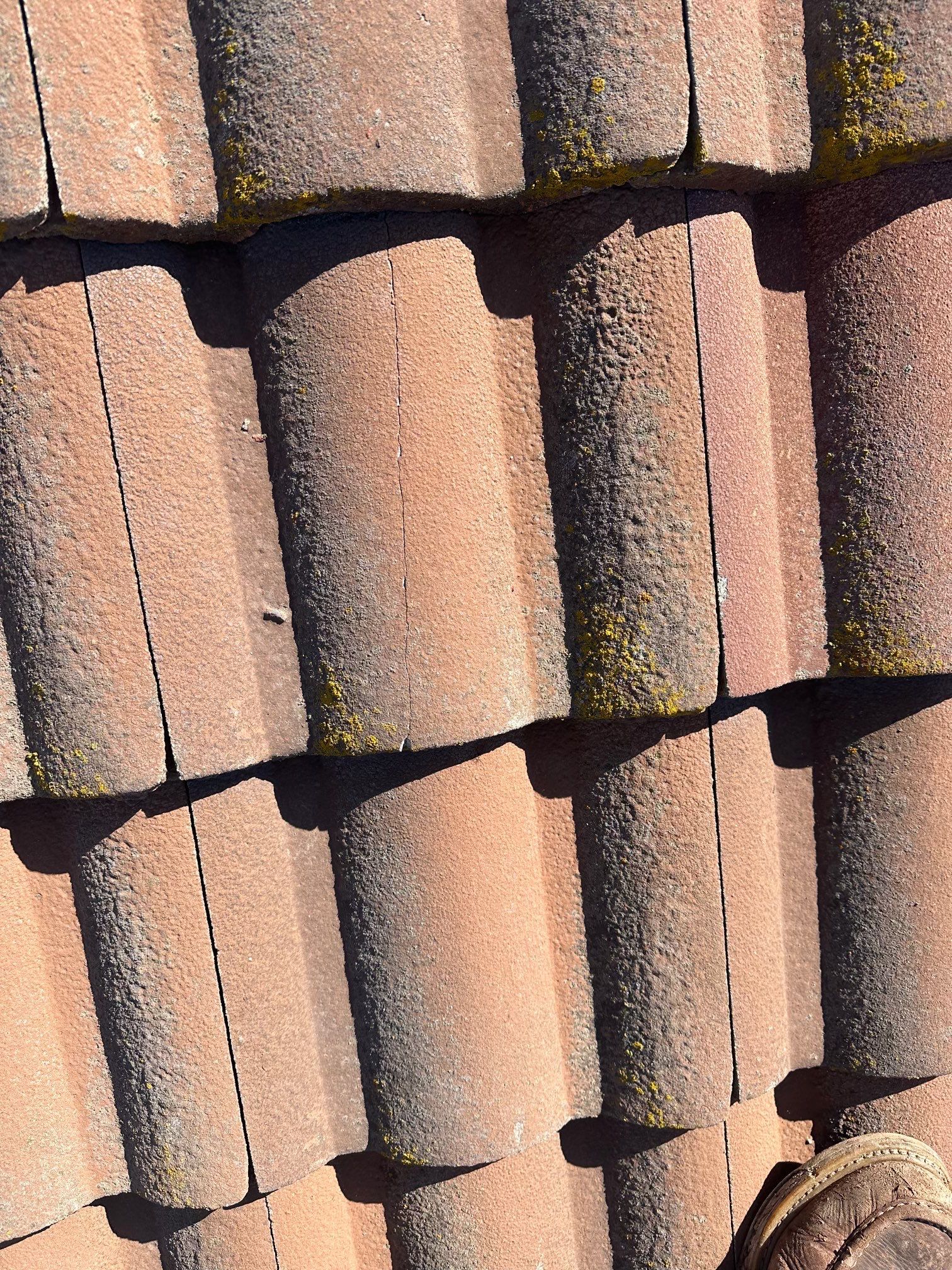 Tile Roof repair by Grandmark Service Company