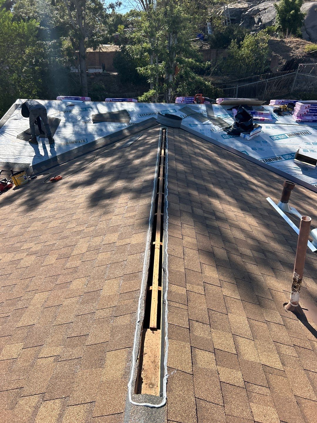 Owens Corning Cool Roof Replacement in El Cajon by Reliable Roofing San Diego Inc.
