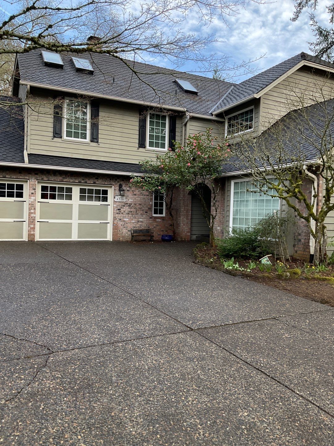 Roof Treatment and Driveway Wash Using Biocide by Willamette Outdoor Wash LLC
